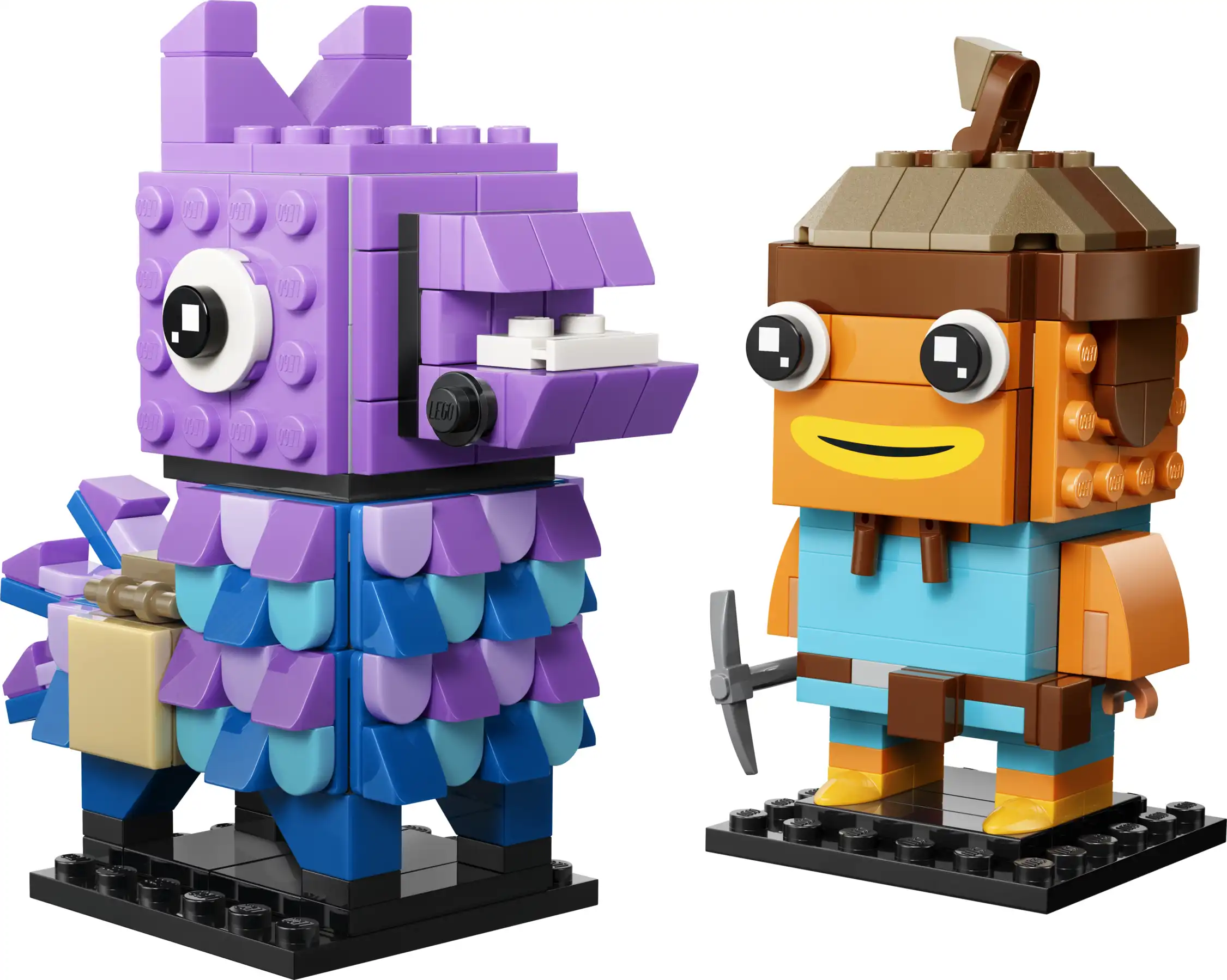 Zdjecie zestawu LEGO 40881 Fortnite Lama Zaopatrzeniowa i Palucha Rybnego — figurki 1