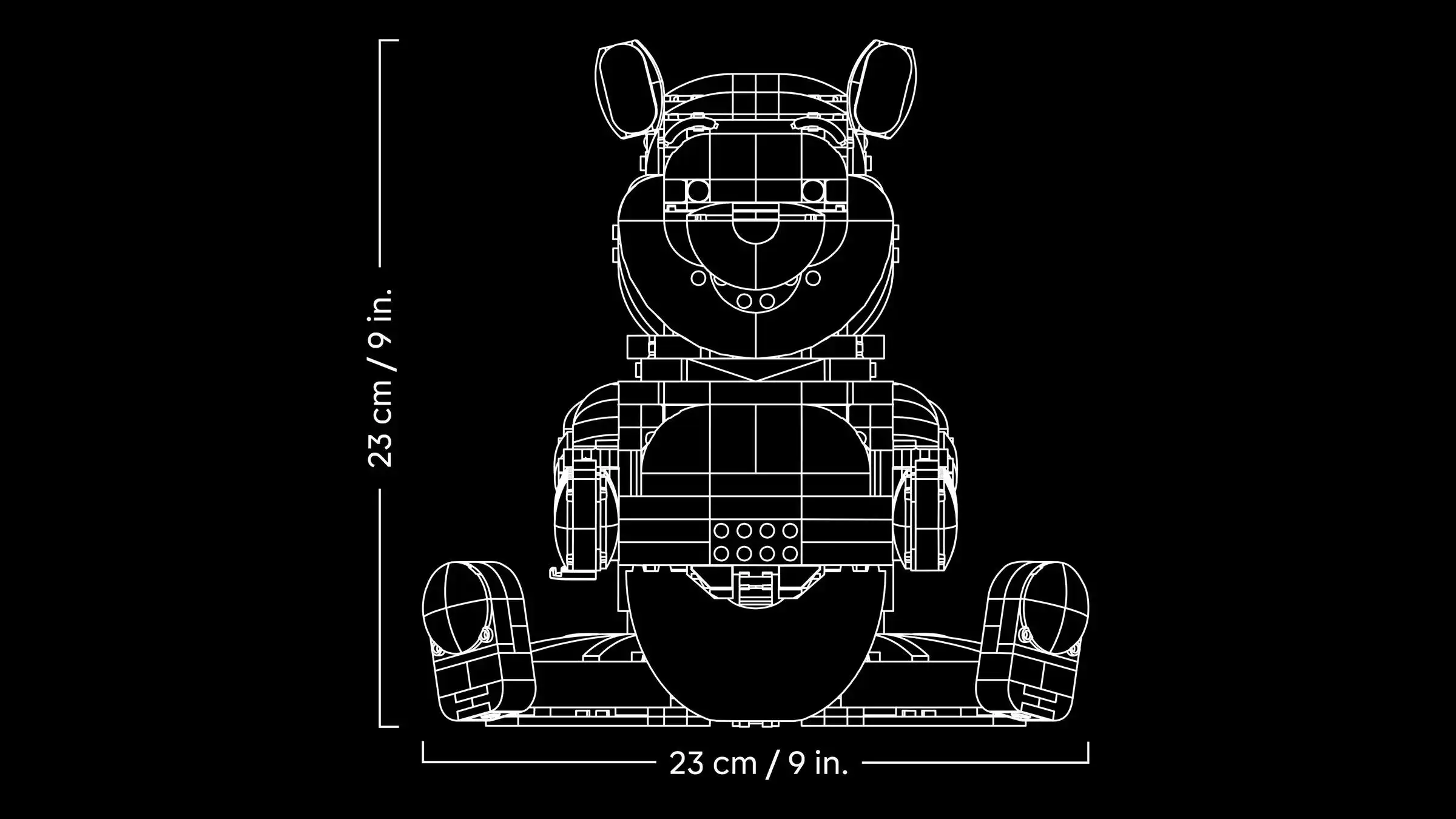 Zdjęcie zestawu LEGO 43300 Disney Kubuś Puchatek