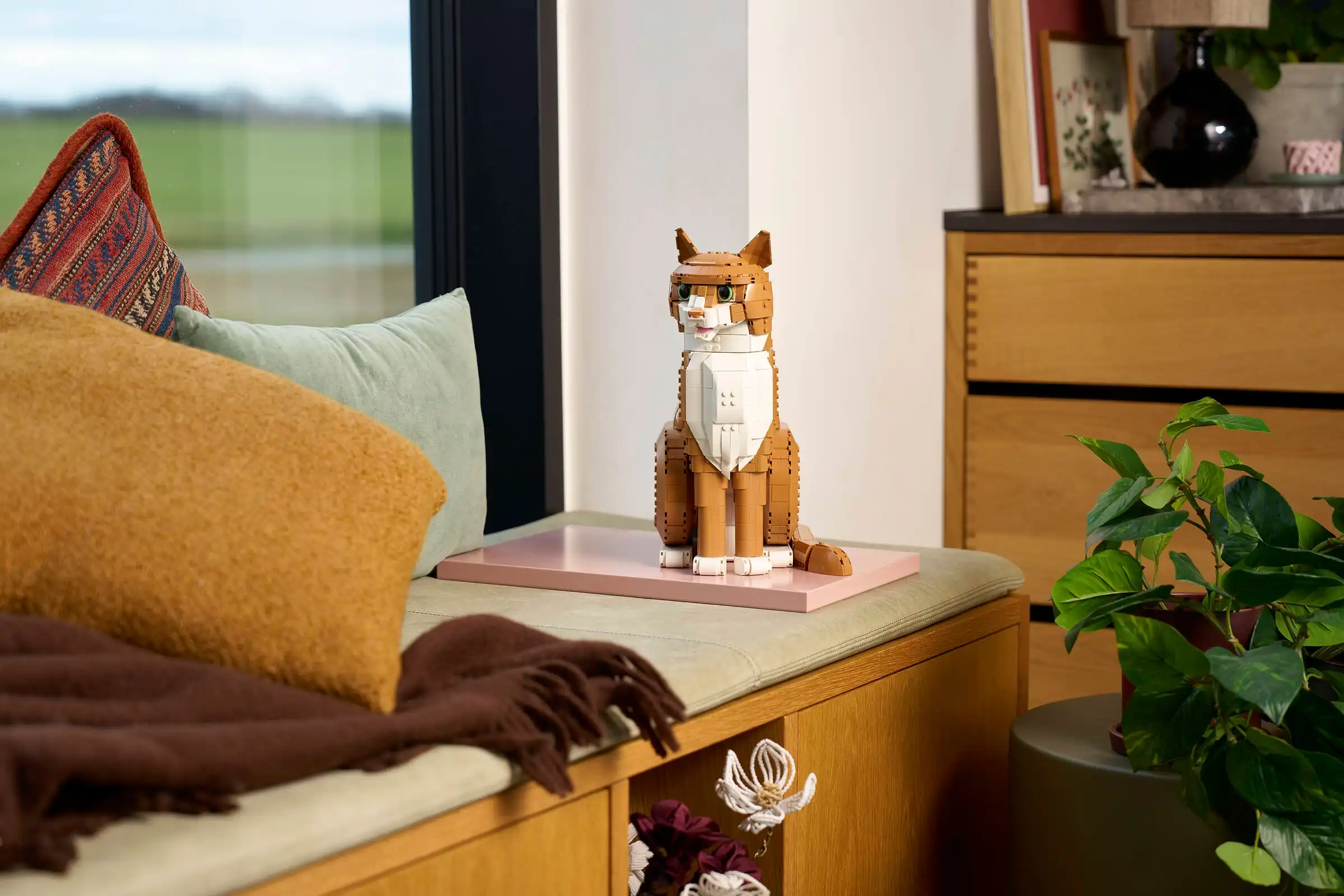 Zdjecie zestawu LEGO 21376 Ideas Rudy kot 4