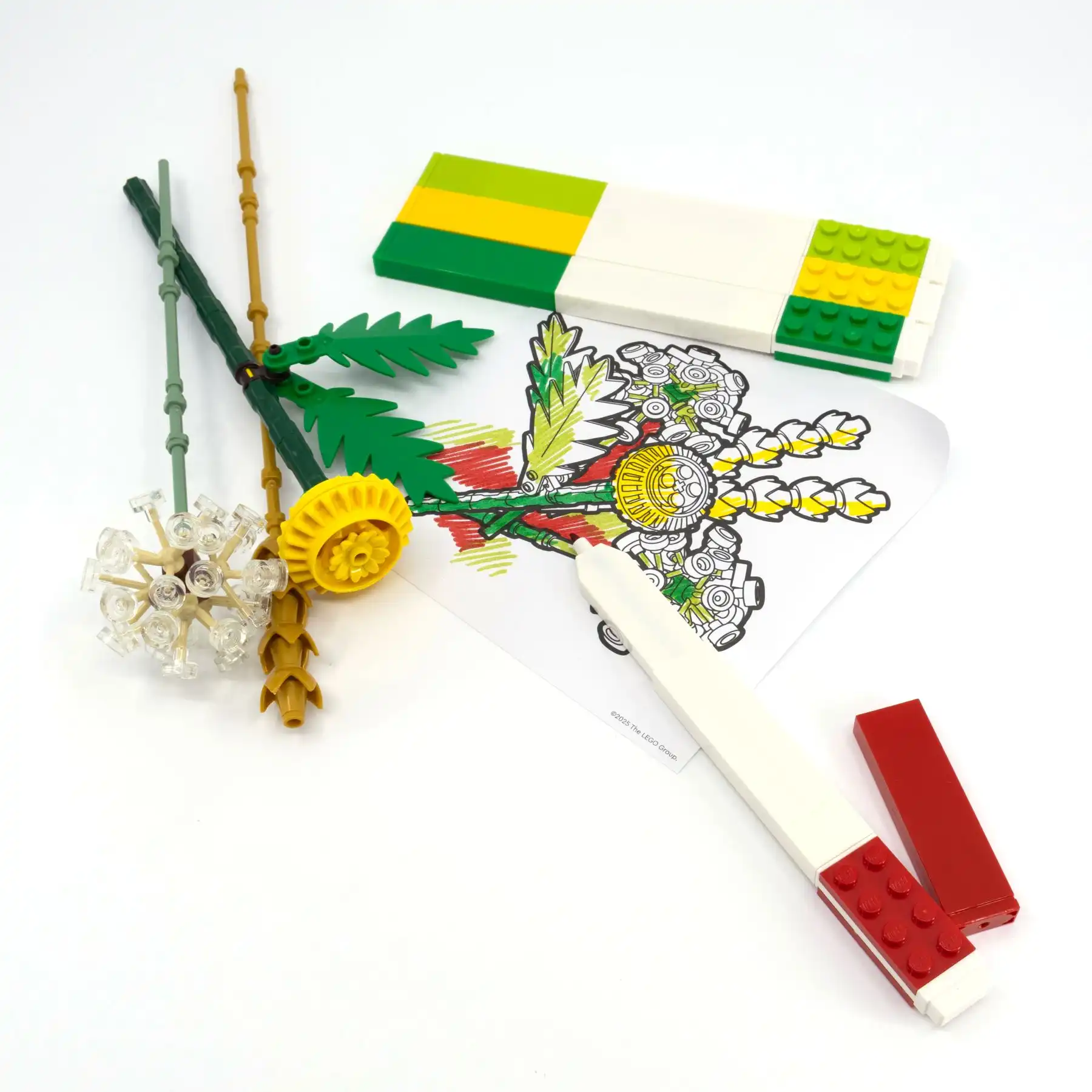 Zdjecie zestawu LEGO 5009964  Zestaw kreatywny – Rośliny 3