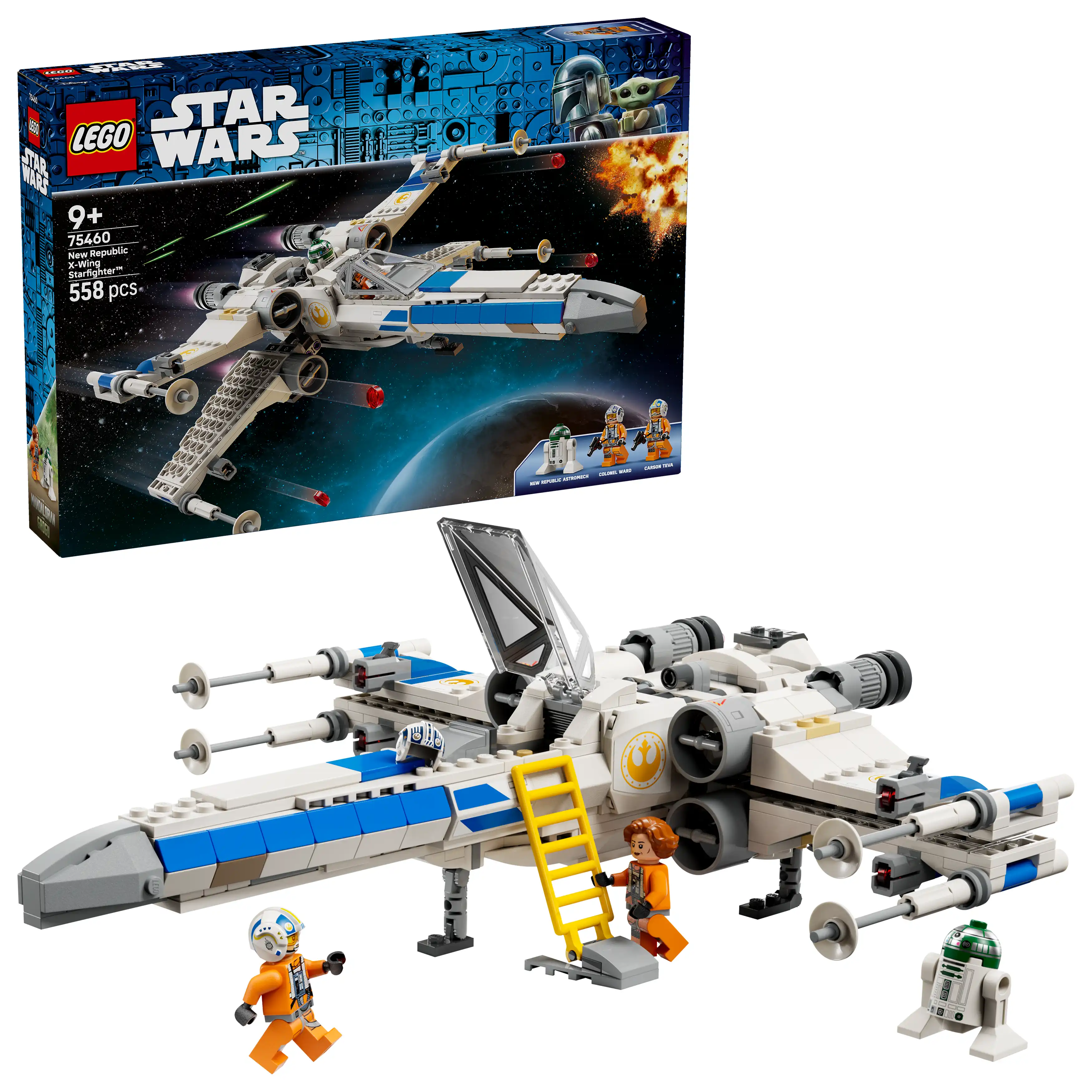 Zdjecie zestawu LEGO 75460 Star Wars Myśliwiec X-Wing Nowej Republiki 1