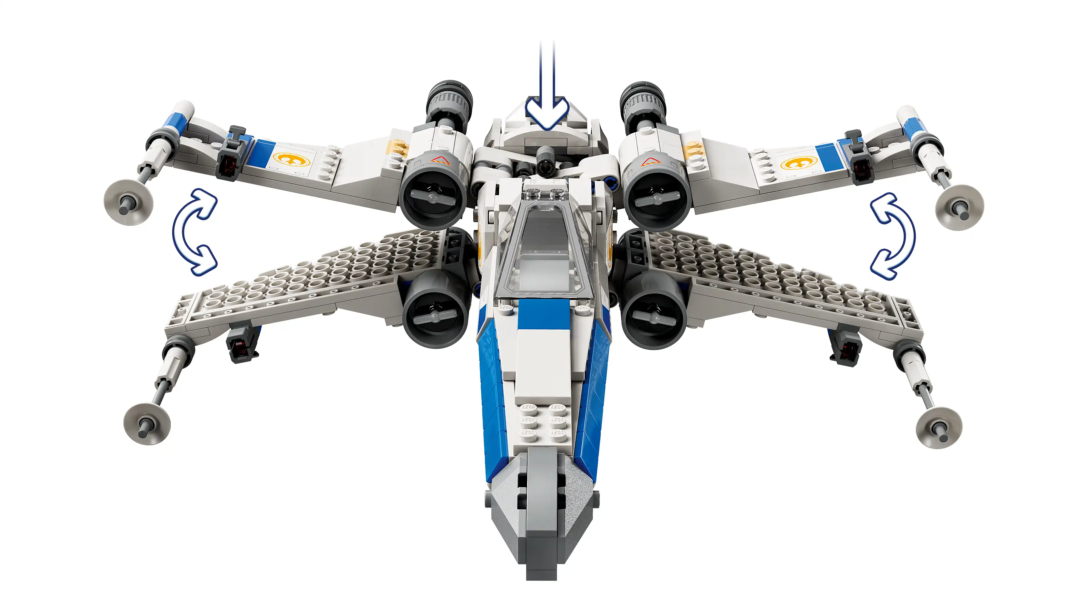 Zdjecie zestawu LEGO 75460 Star Wars Myśliwiec X-Wing Nowej Republiki 4