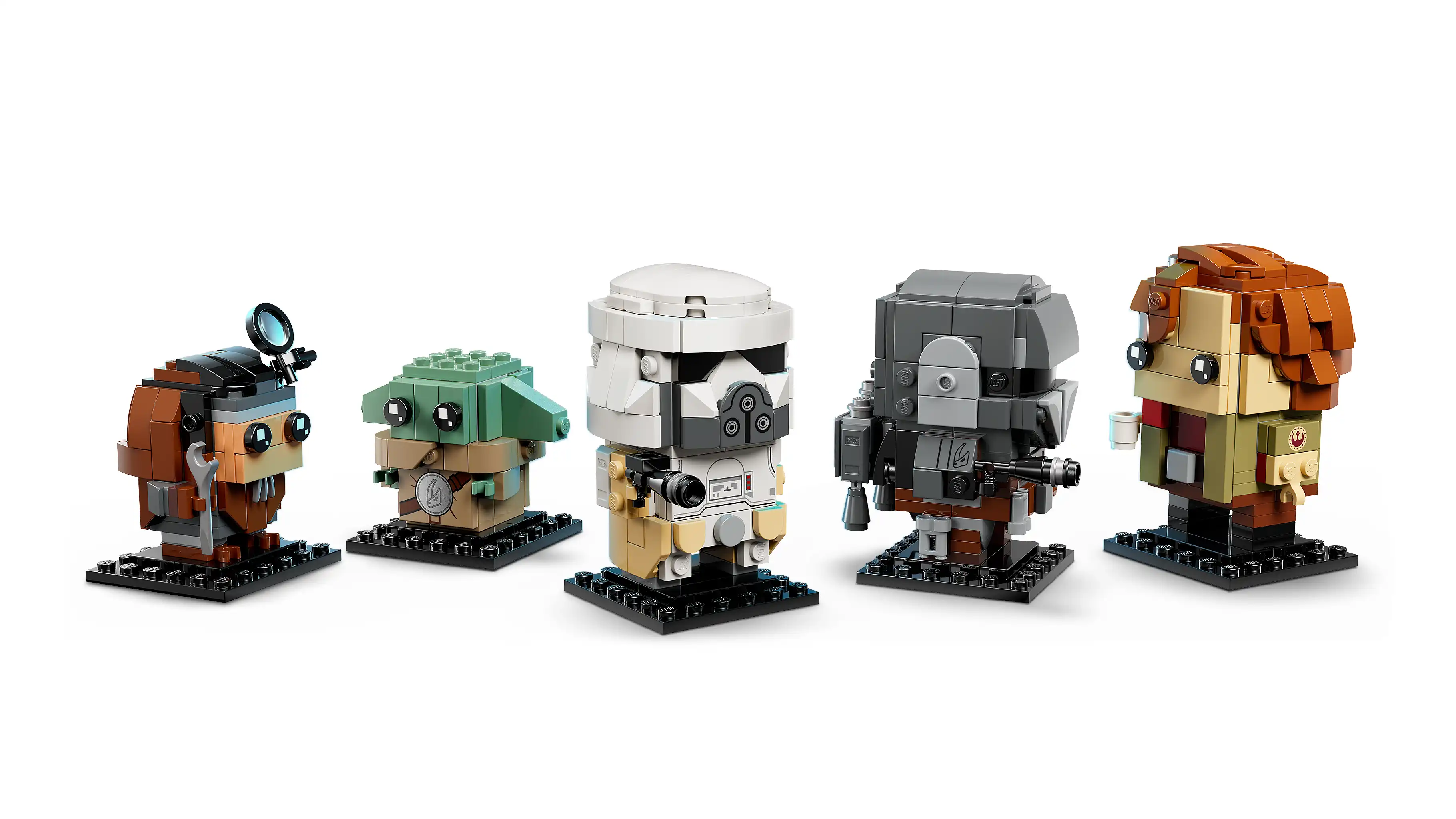 Zdjecie zestawu LEGO 40856 Star Wars The Mandalorian and Grogu: Sojusznicy i złoczyńcy 2