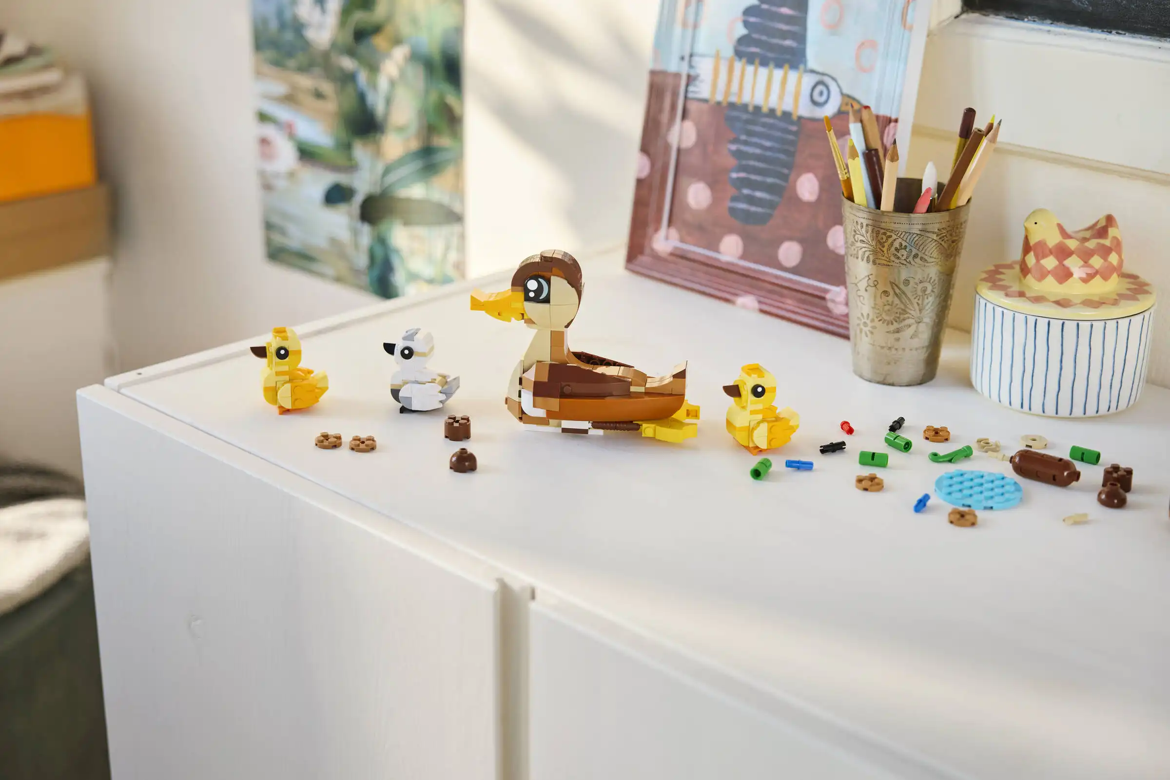 Zdjecie zestawu LEGO 40885 Creator Rodzina kaczek 3