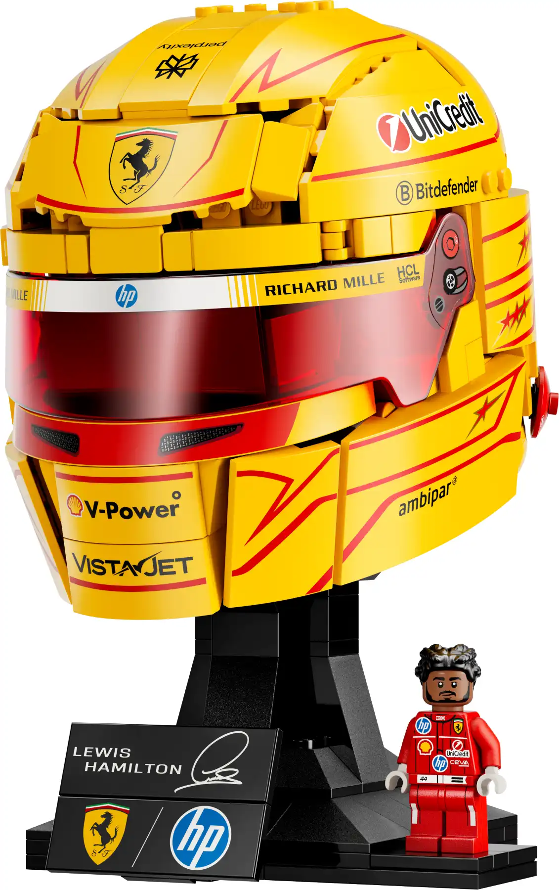 Zdjecie zestawu LEGO 43022 Editions Kask Lewis Hamilton Scuderia Ferrari HP 4