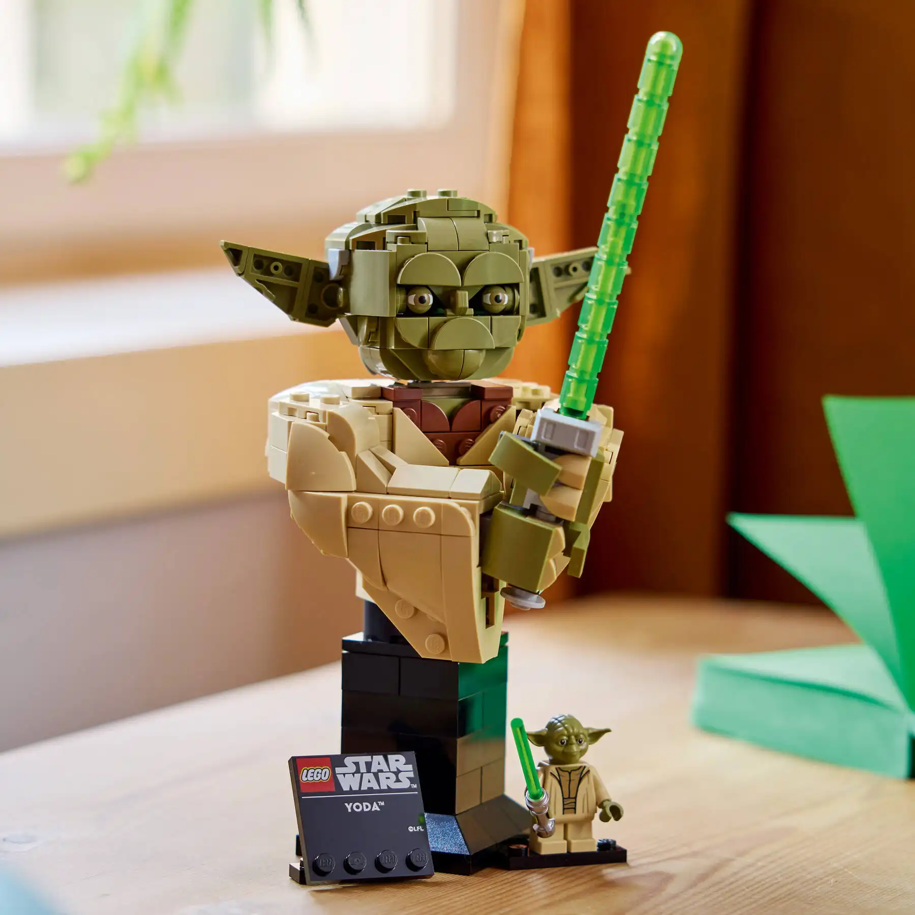 Zdjecie zestawu LEGO 75438 Star Wars Popiersie Yody™ 2