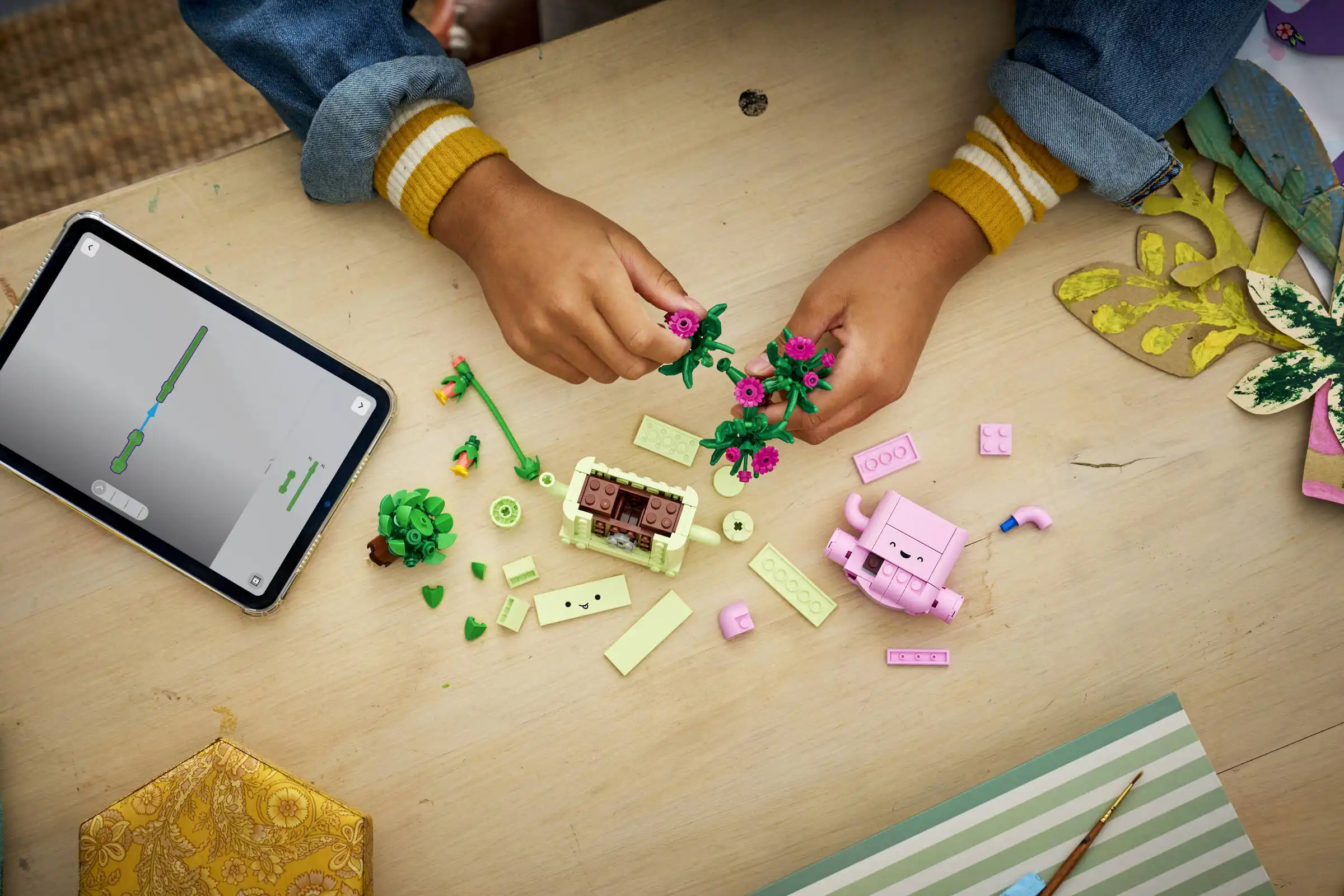 Zdjecie zestawu LEGO 11506 Botaniczna Bujające się roślinki 1