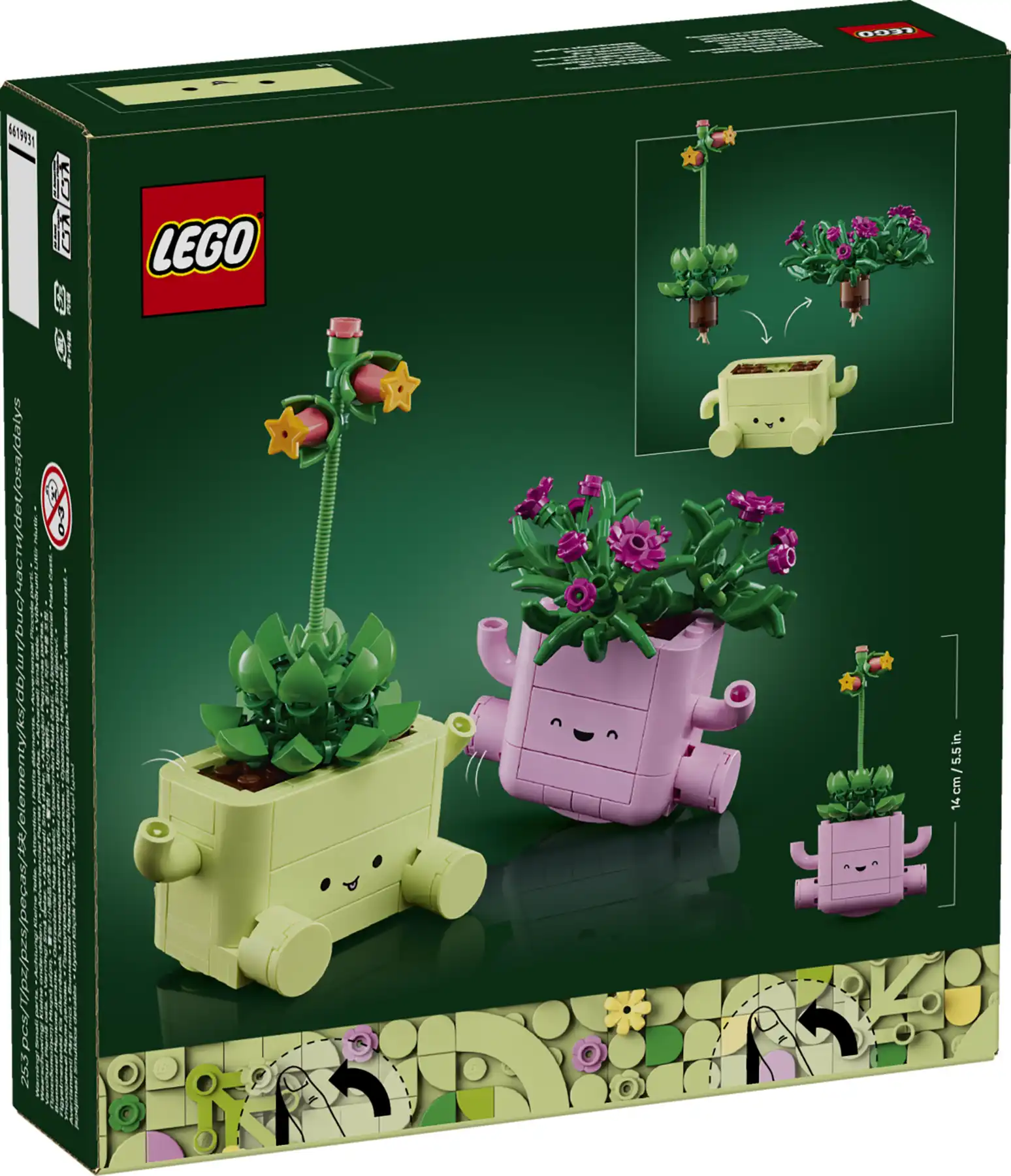 Zdjecie zestawu LEGO 11506 Botaniczna Bujające się roślinki 3