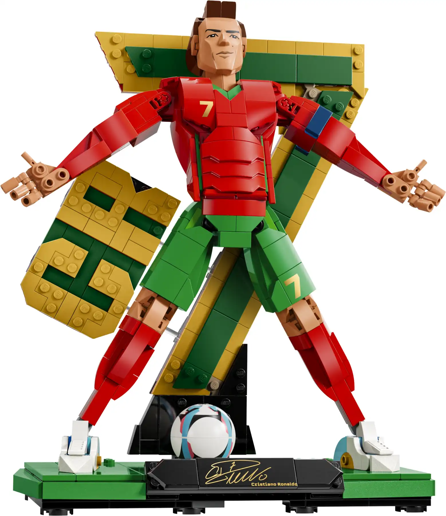 Zdjecie zestawu LEGO 43016 Editions Cristiano Ronaldo — piłkarska legenda 1