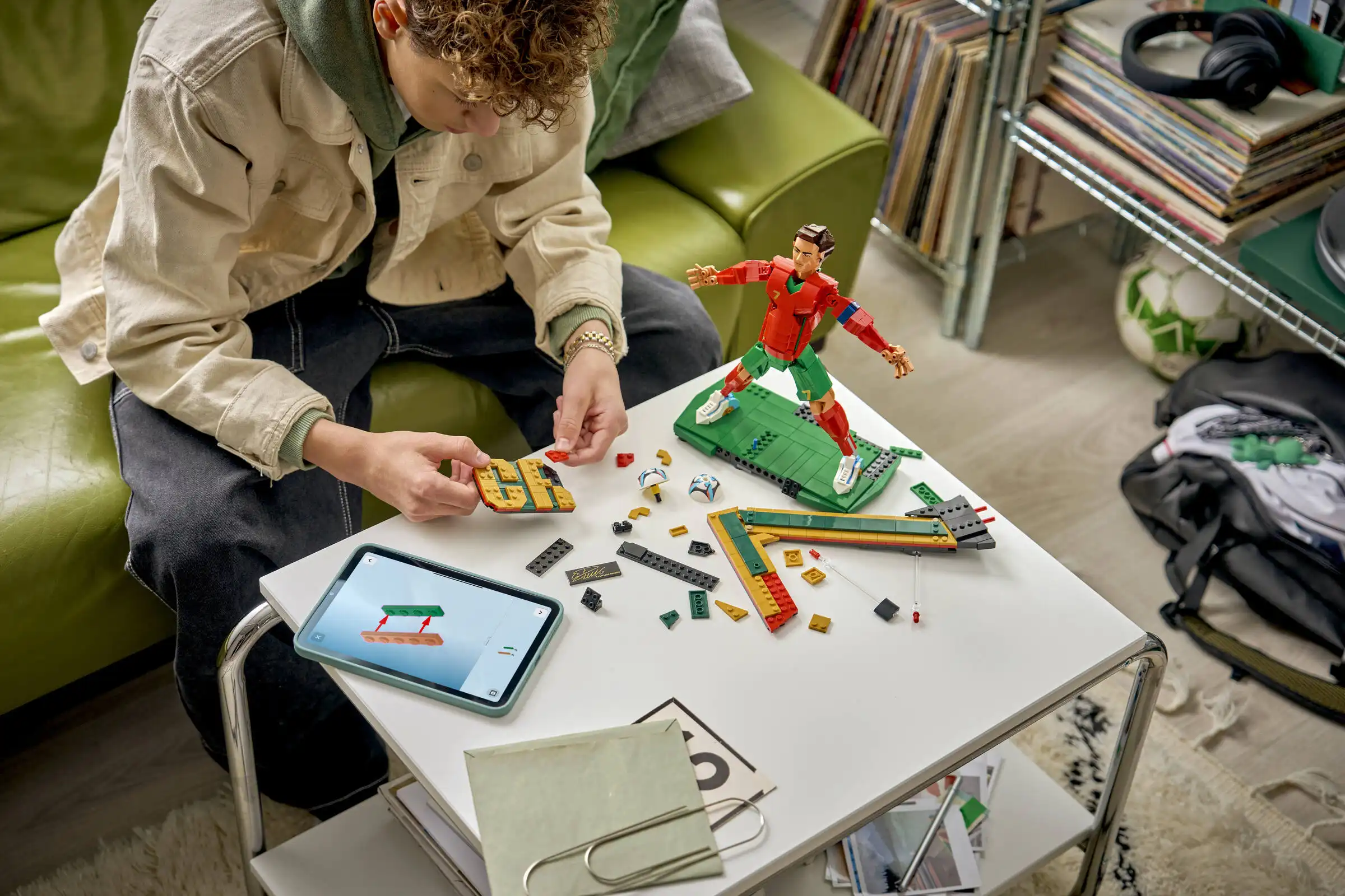 Zdjecie zestawu LEGO 43016 Editions Cristiano Ronaldo — piłkarska legenda 4