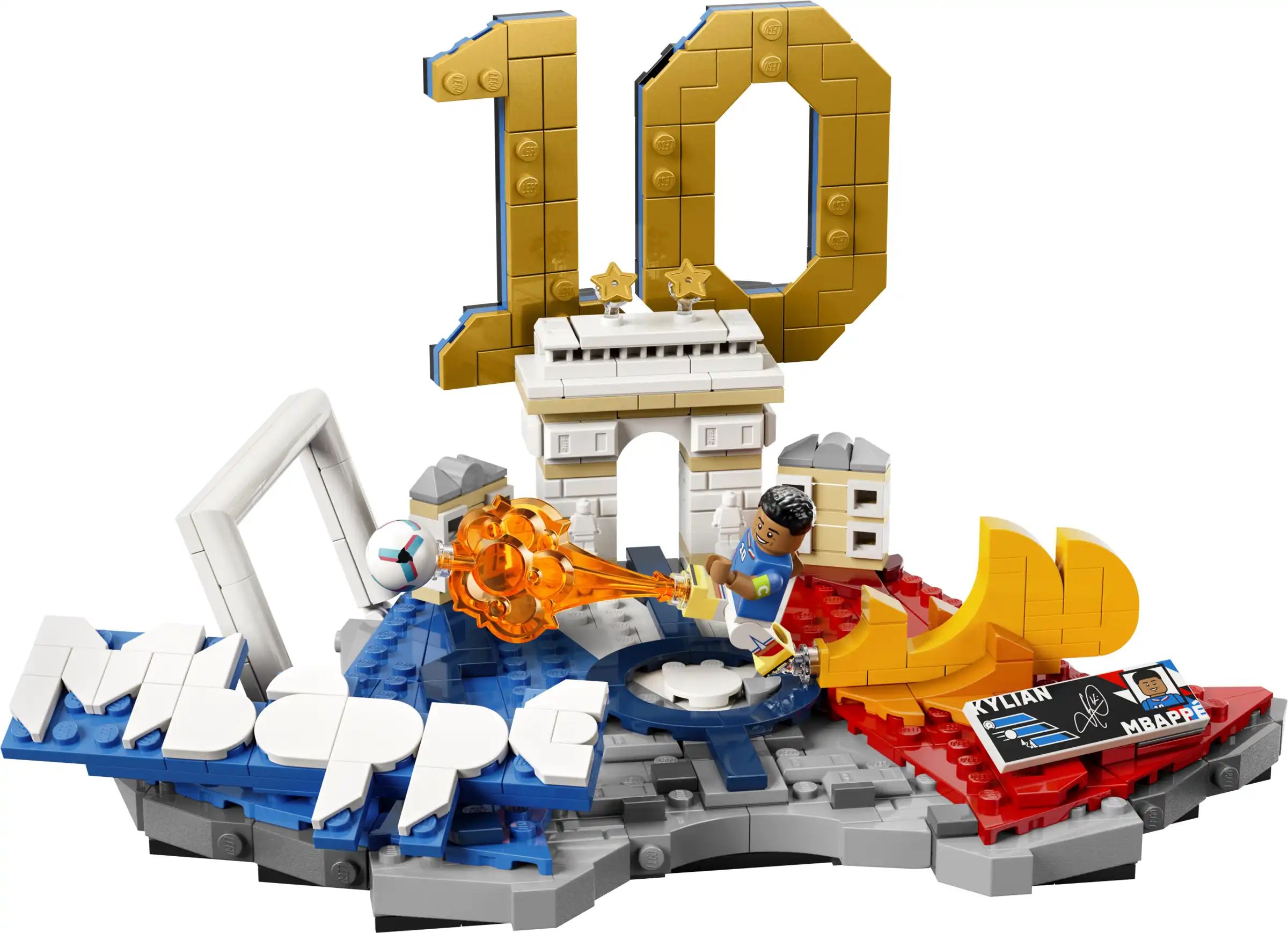 Zdjecie zestawu LEGO 43013 Editions Kylian Mbappé — piłkarskie momenty 2