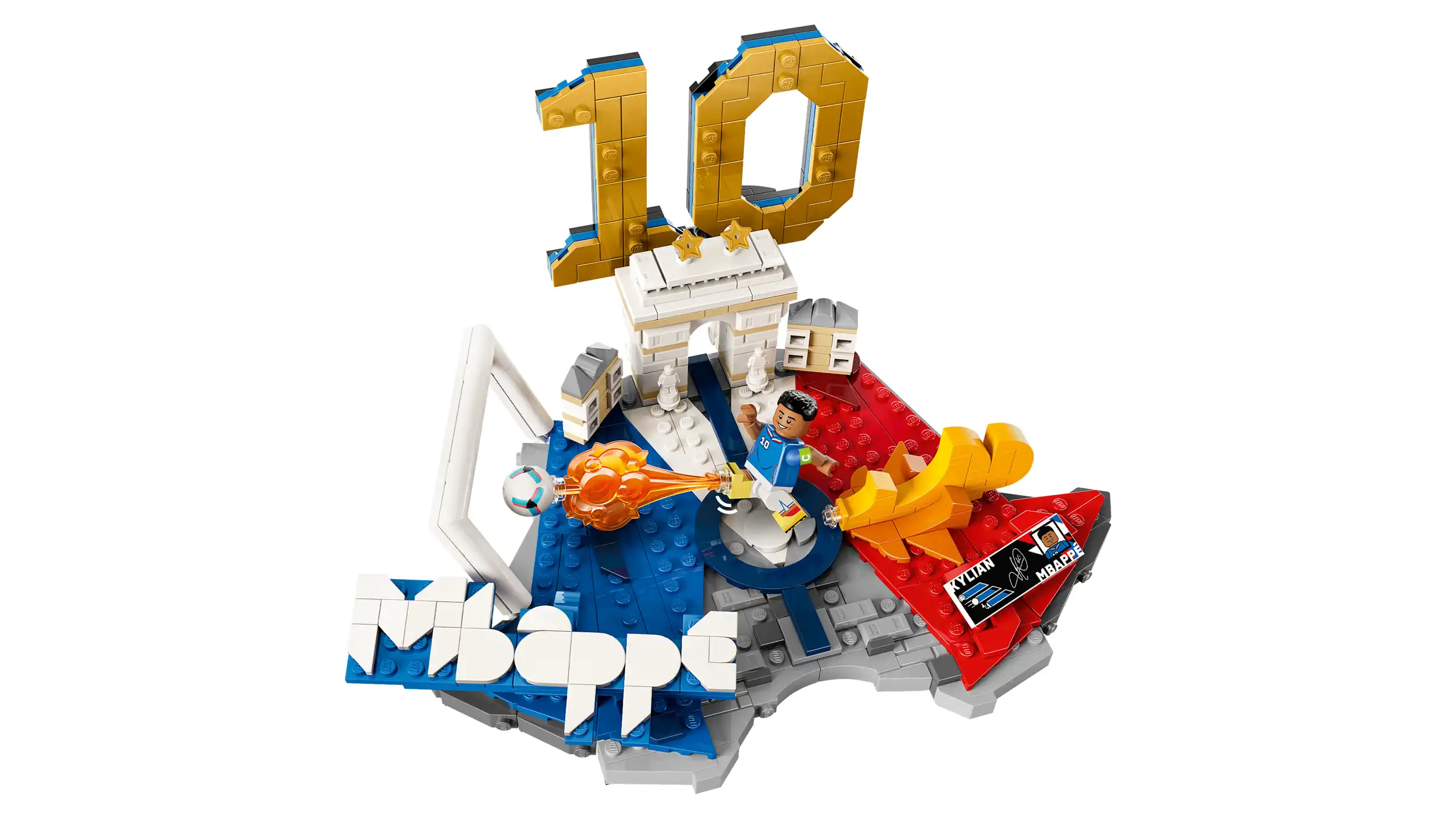 Zdjecie zestawu LEGO 43013 Editions Kylian Mbappé — piłkarskie momenty 4