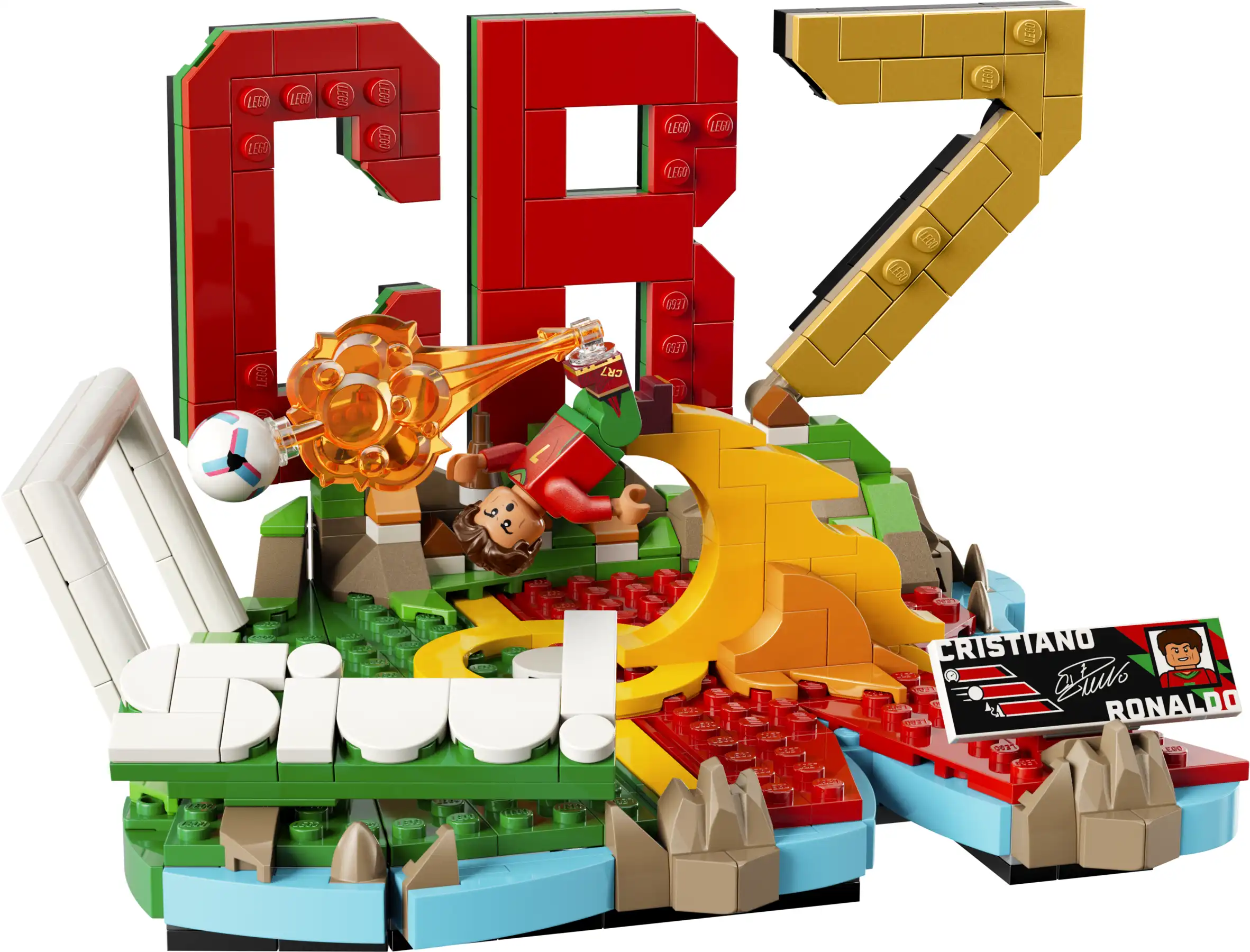 Zdjecie zestawu LEGO 43012 Editions Cristiano Ronaldo — piłkarskie momenty 2