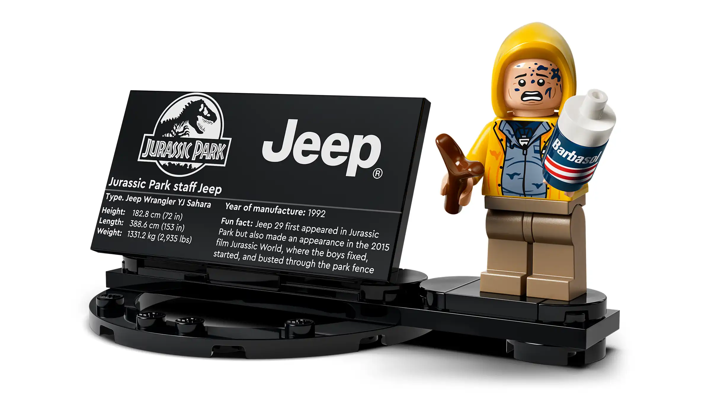 Zdjecie zestawu LEGO 77984 Jurassic World Jurassic Park Jeep® Wrangler 1