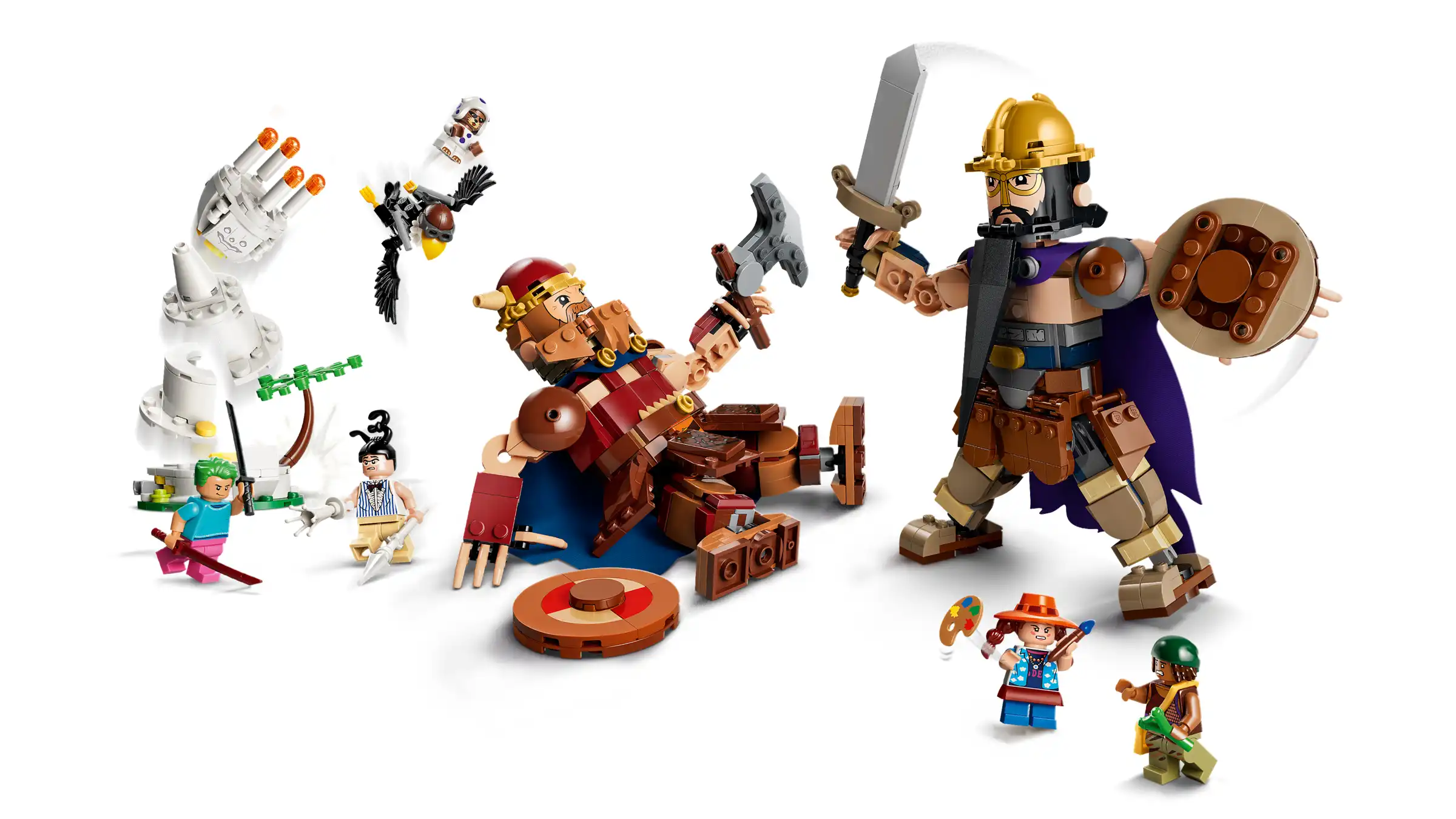 Zdjecie zestawu LEGO 75644 One Piece Dorry kontra Brogy — Giganci z Little Garden 2