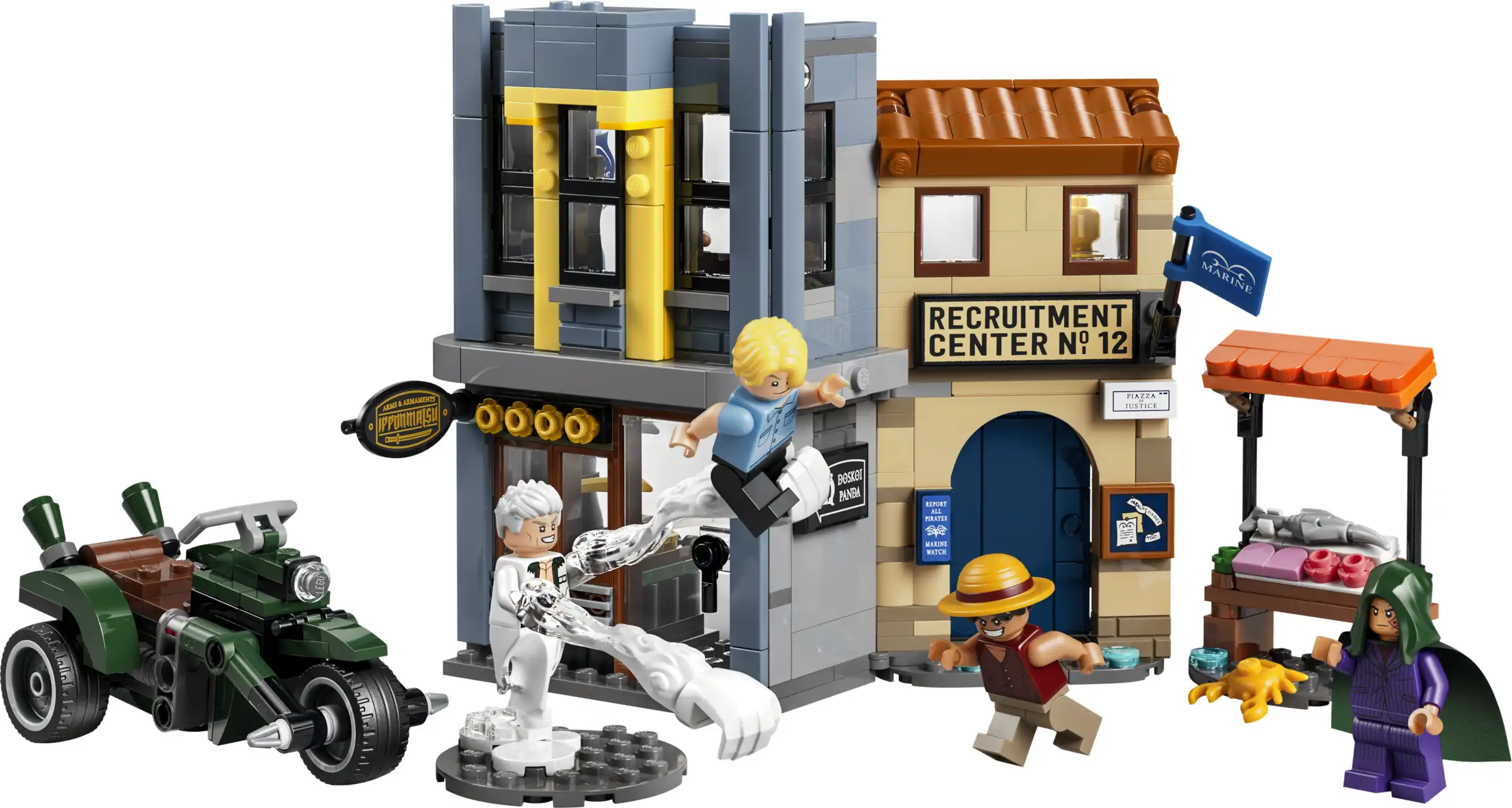 Zdjecie zestawu LEGO 75642 One Piece Starcie z kapitanem Smokerem 1