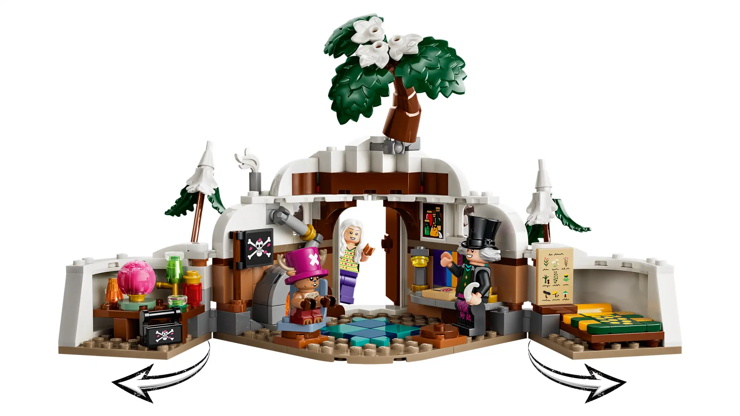 Zdjecie zestawu LEGO 75641 One Piece Kryjówka doktora Hiluluka 3