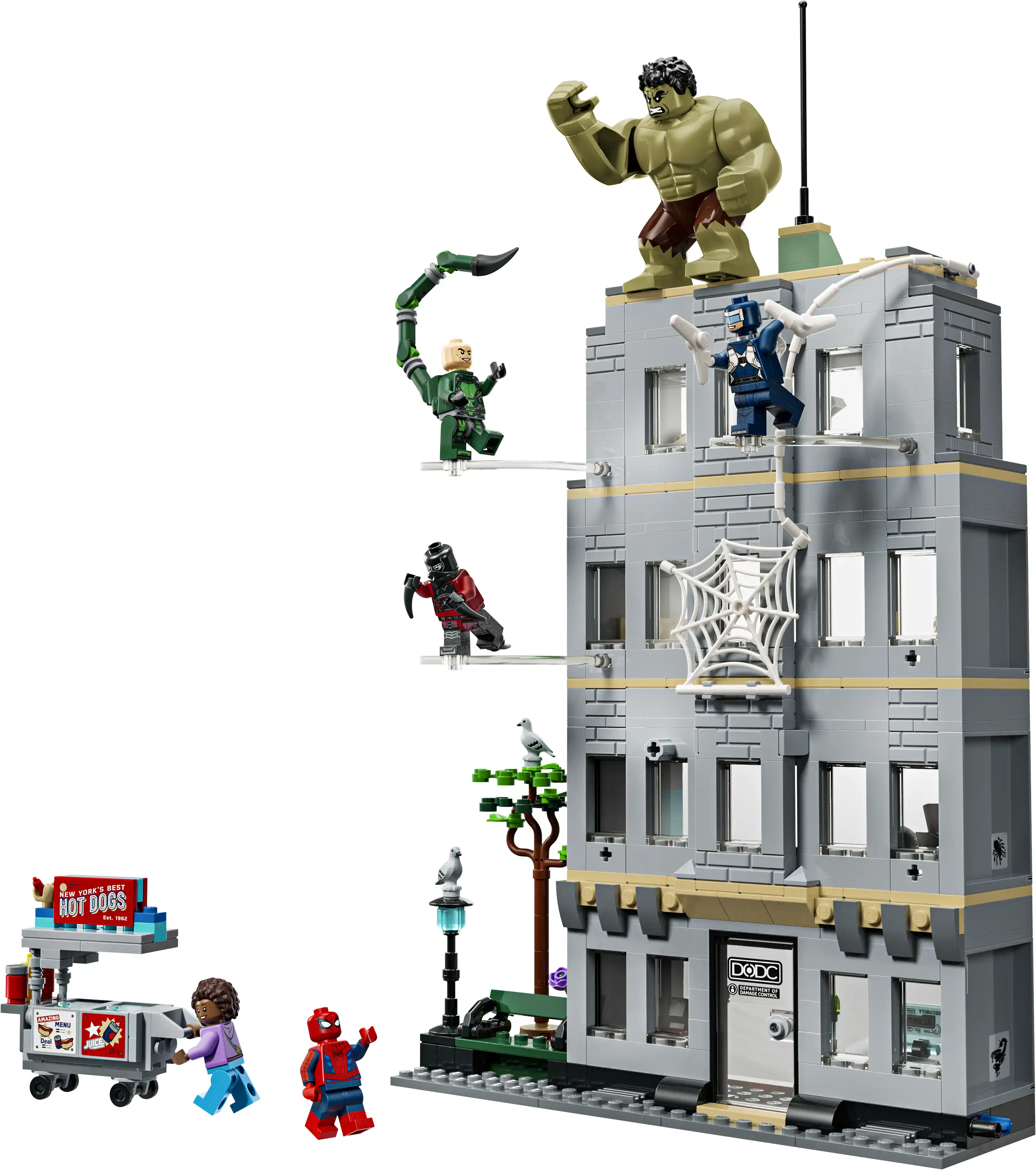 Zdjecie zestawu LEGO 76350 Marvel Epickie starcie: Spider-Man kontra Hulk 1