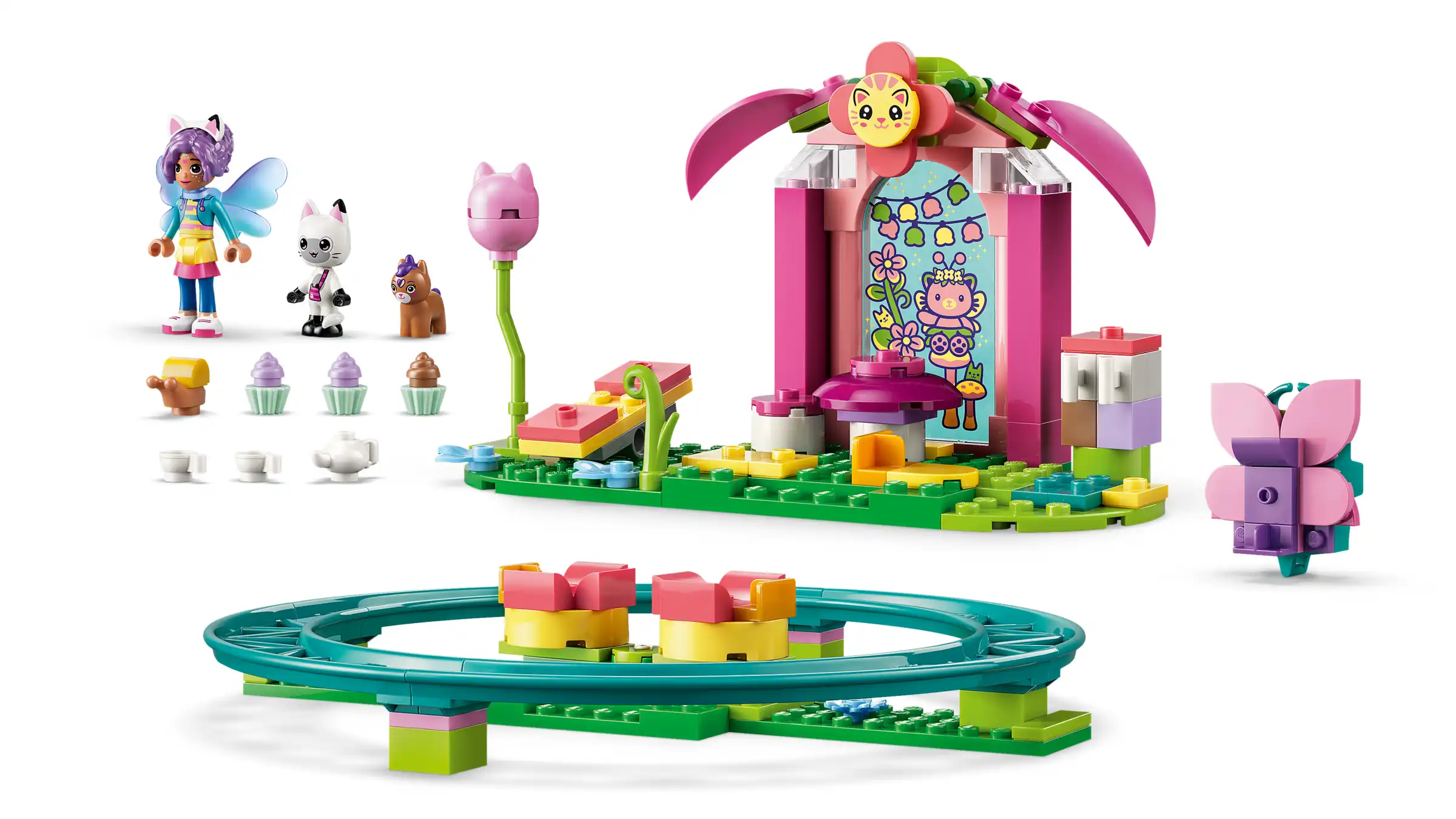 Zdjecie zestawu LEGO 11214 Koci domek Gabi Wróżkowa kolejka górska i podwieczorek 2