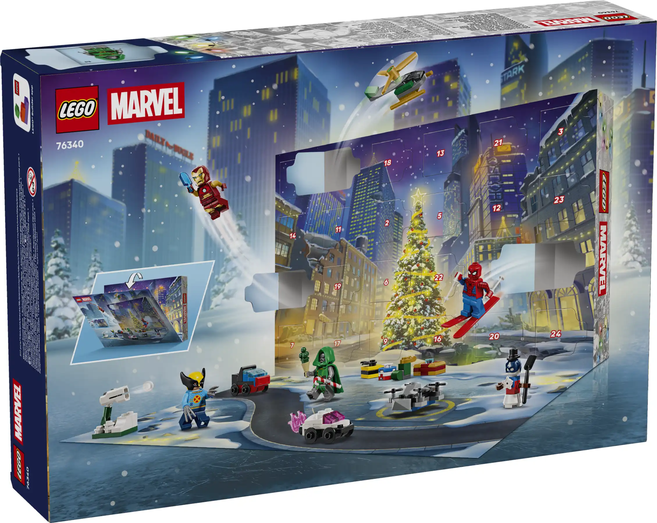 Zdjecie zestawu LEGO 76340 Marvel Kalendarz adwentowy na 2026 rok 2