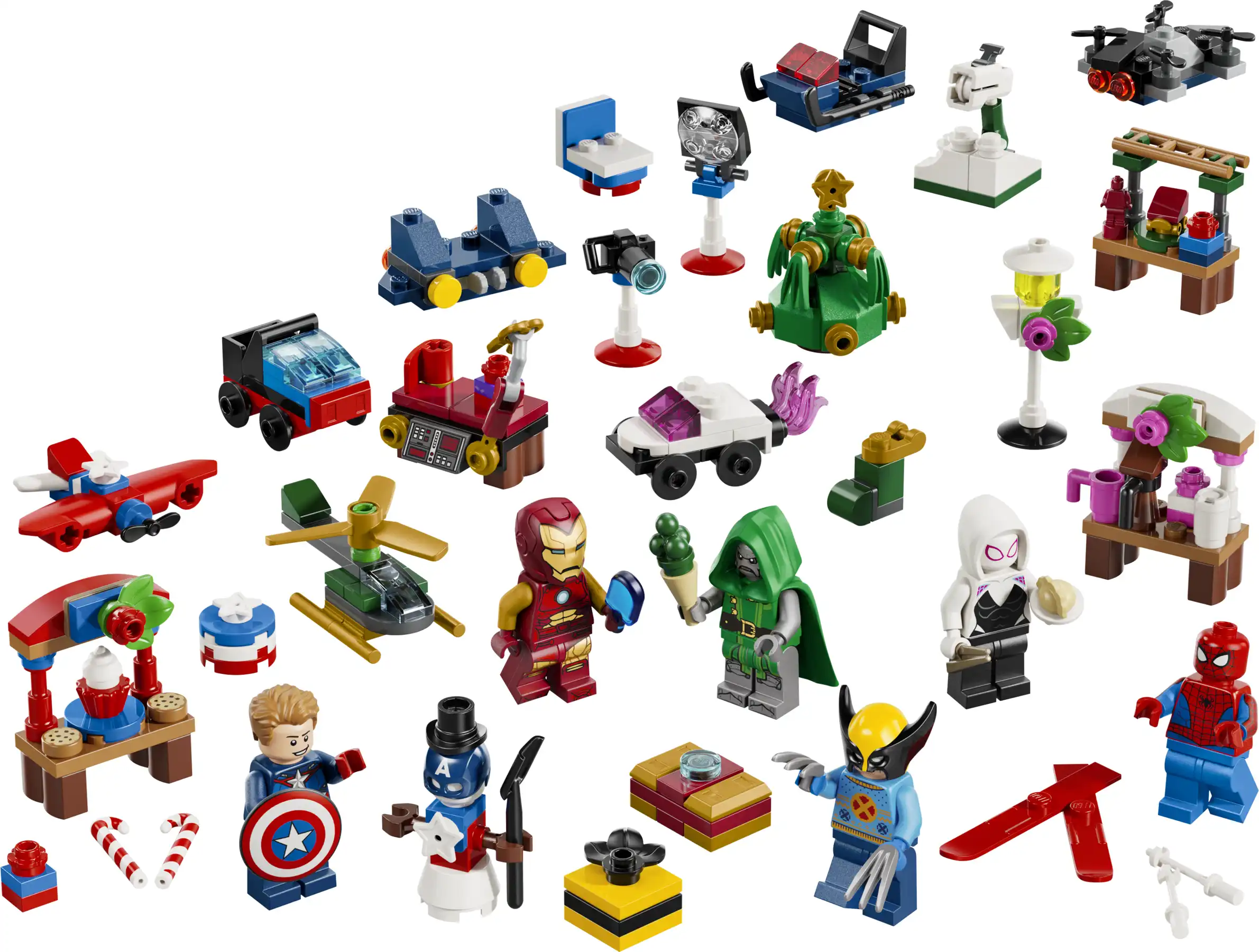 Zdjecie zestawu LEGO 76340 Marvel Kalendarz adwentowy na 2026 rok 3