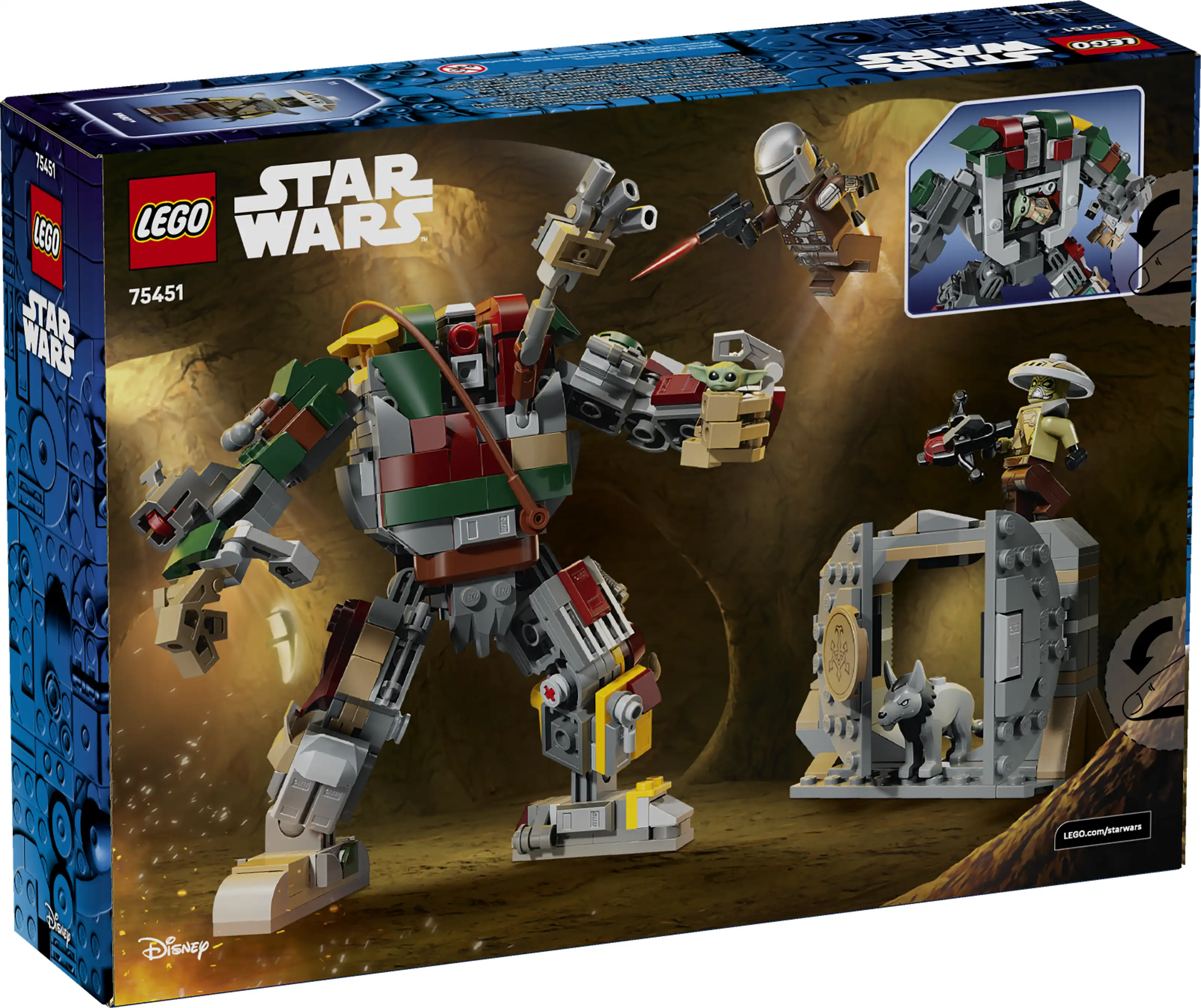 Zdjecie zestawu LEGO 75451 Star Wars Starcie z droidem wartowniczym w pałacu Huttów 3