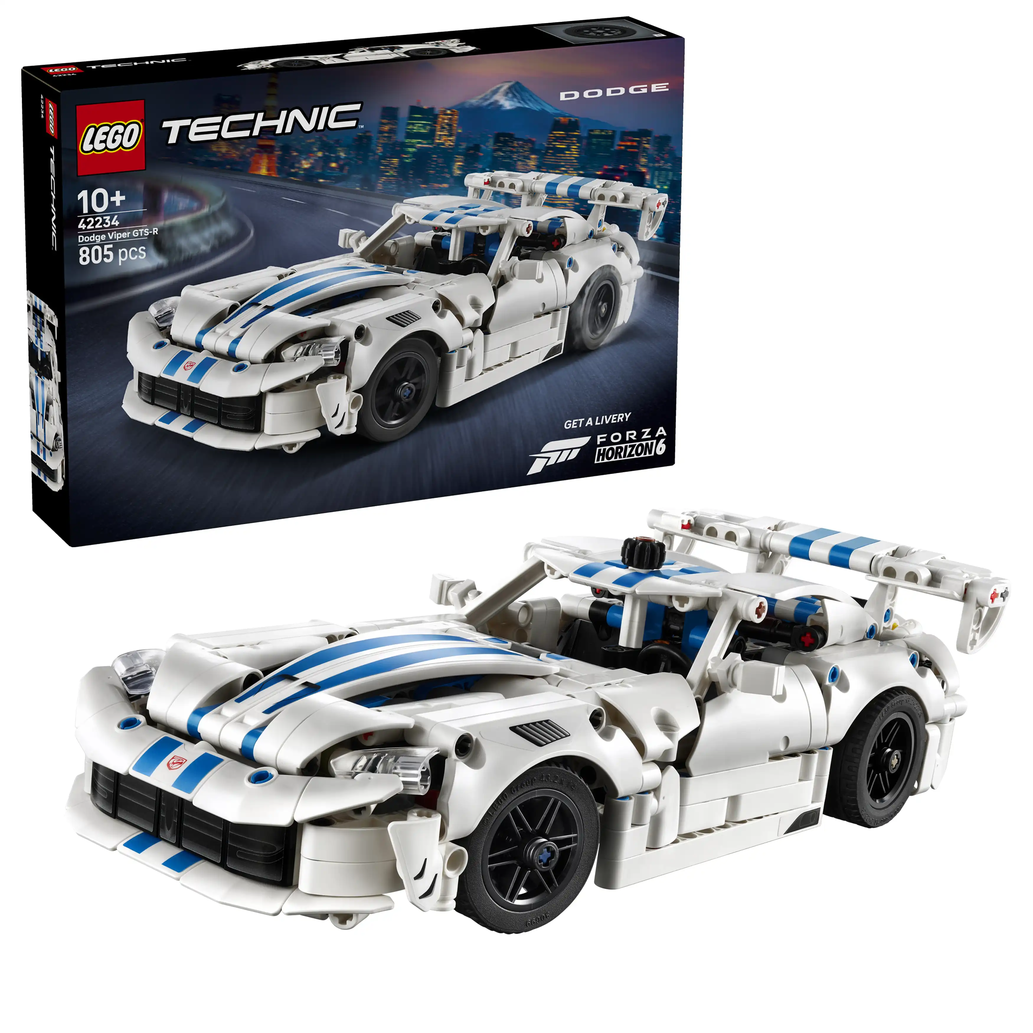 Zdjecie zestawu LEGO 42234 Technic Samochód sportowy Dodge Viper GTS-R 1