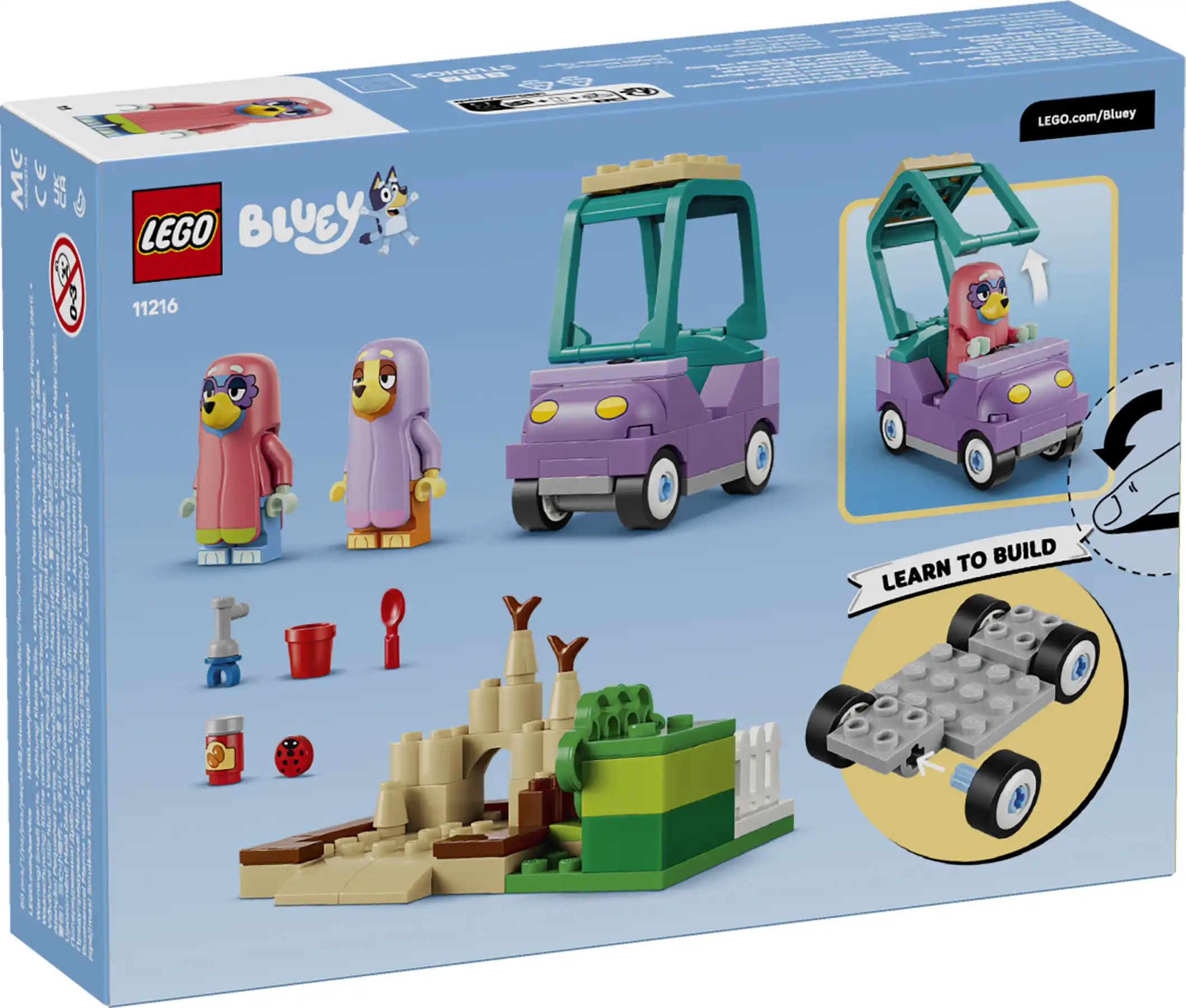 Zdjecie zestawu LEGO 11216 Bluey Babunie z Bingo i Blue 2