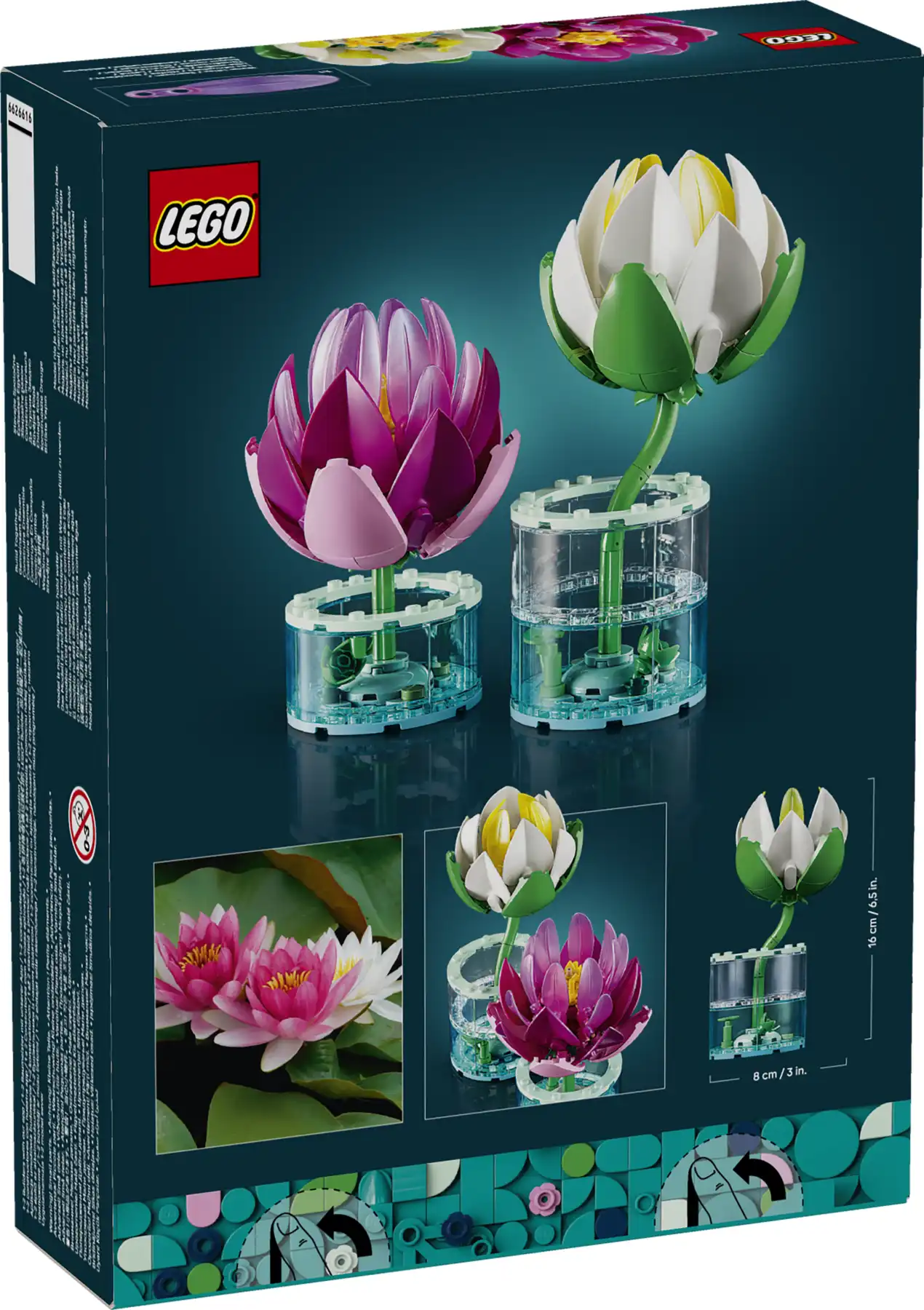 Zdjecie zestawu LEGO 11511 Botaniczna Lilie wodne 1