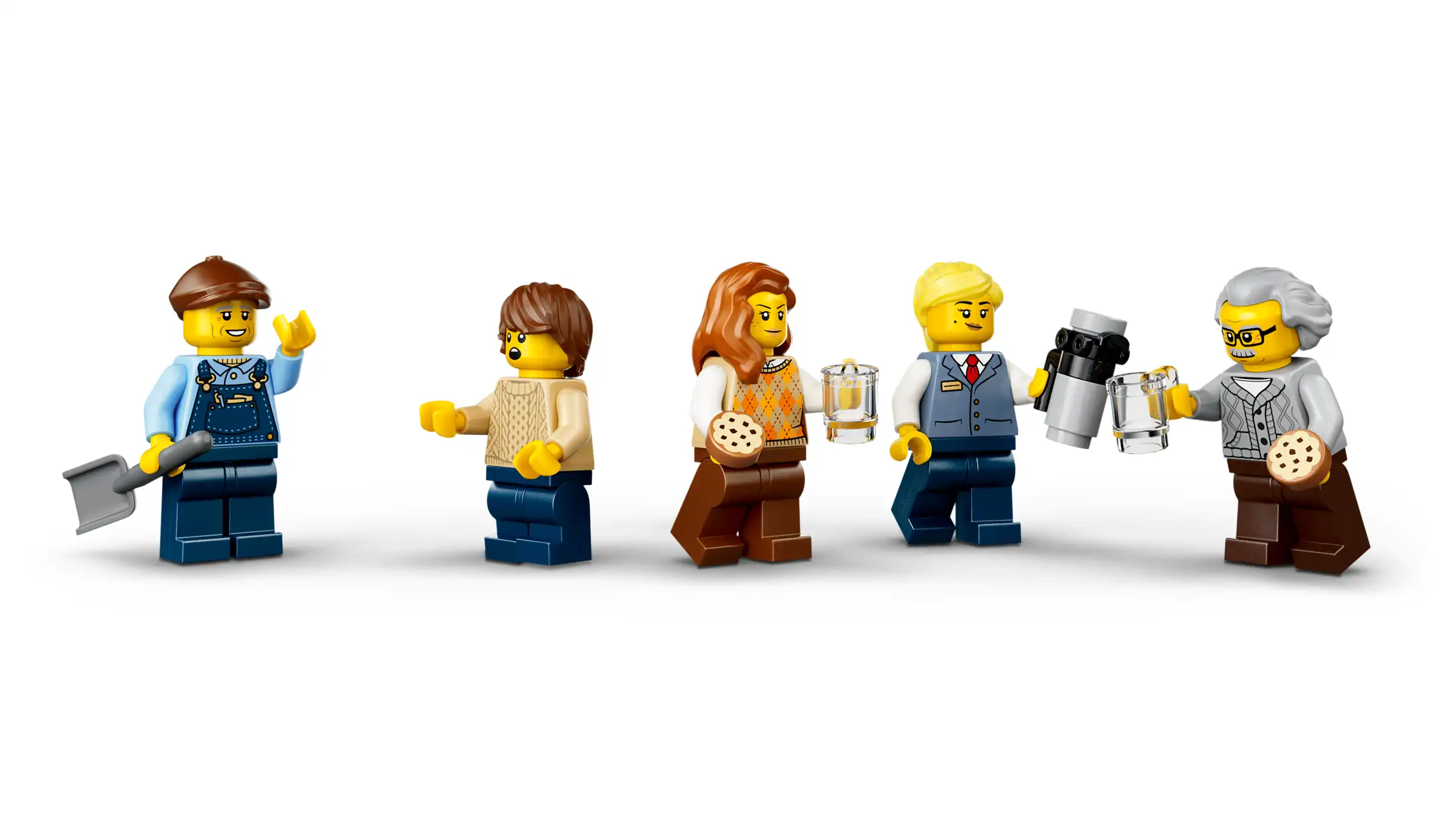 Zdjecie zestawu LEGO 60511 City Retro pociąg z lokomotywą parową 3