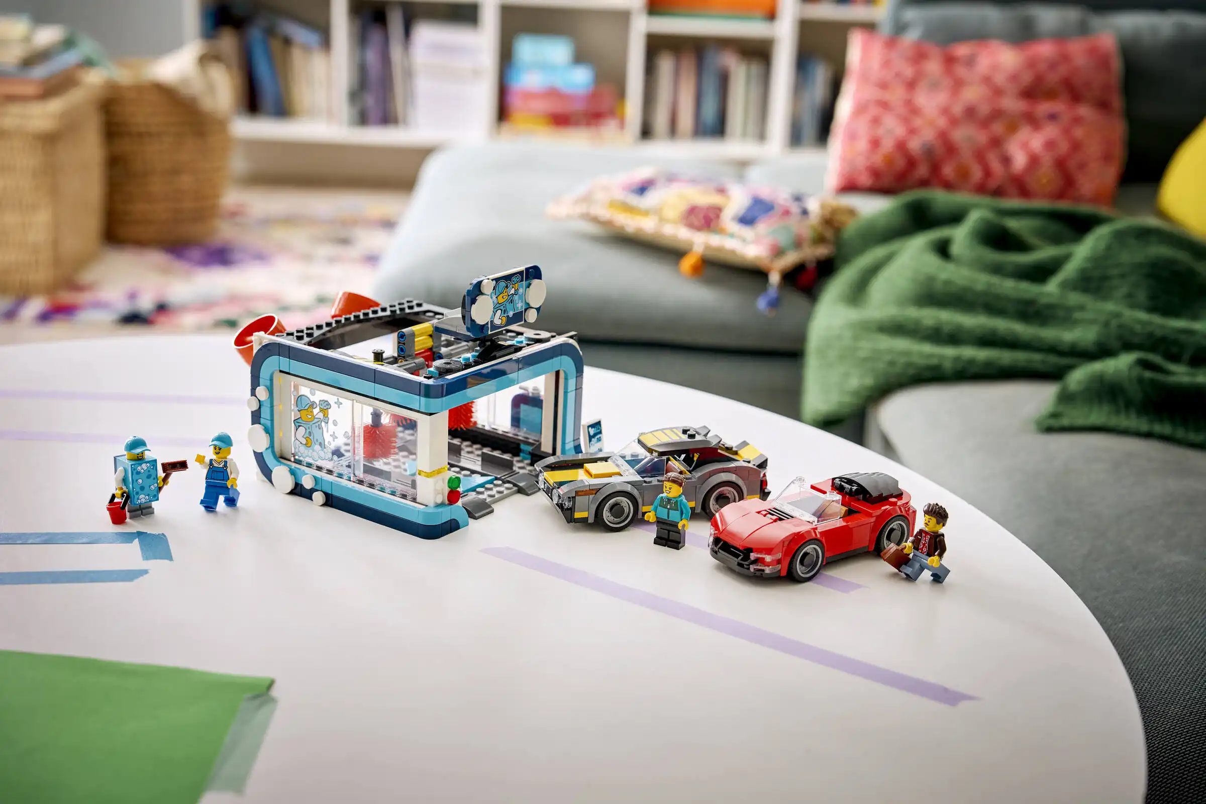 Zdjecie zestawu LEGO 60497 City Automatyczna myjnia samochodowa 1