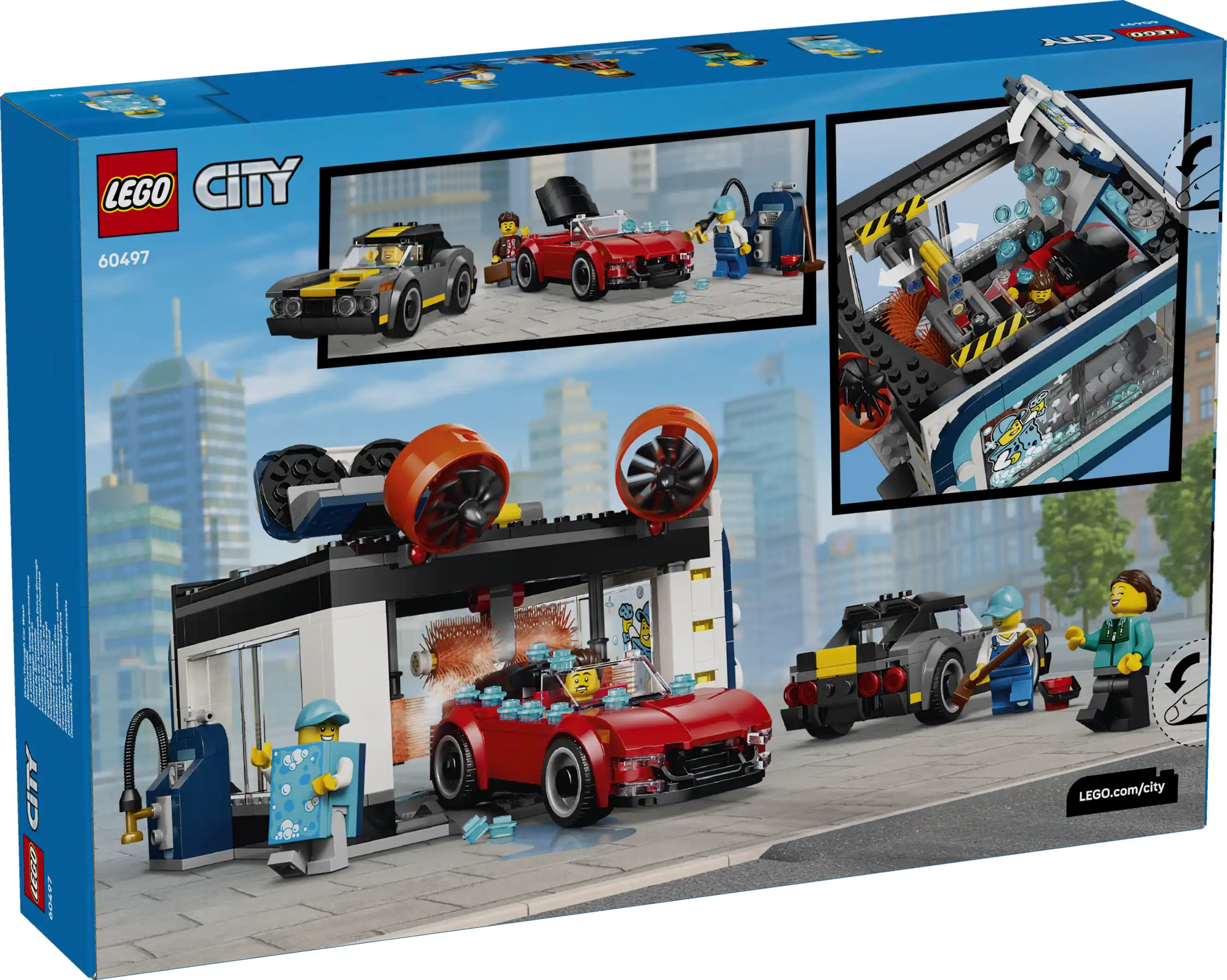 Zdjecie zestawu LEGO 60497 City Automatyczna myjnia samochodowa 2