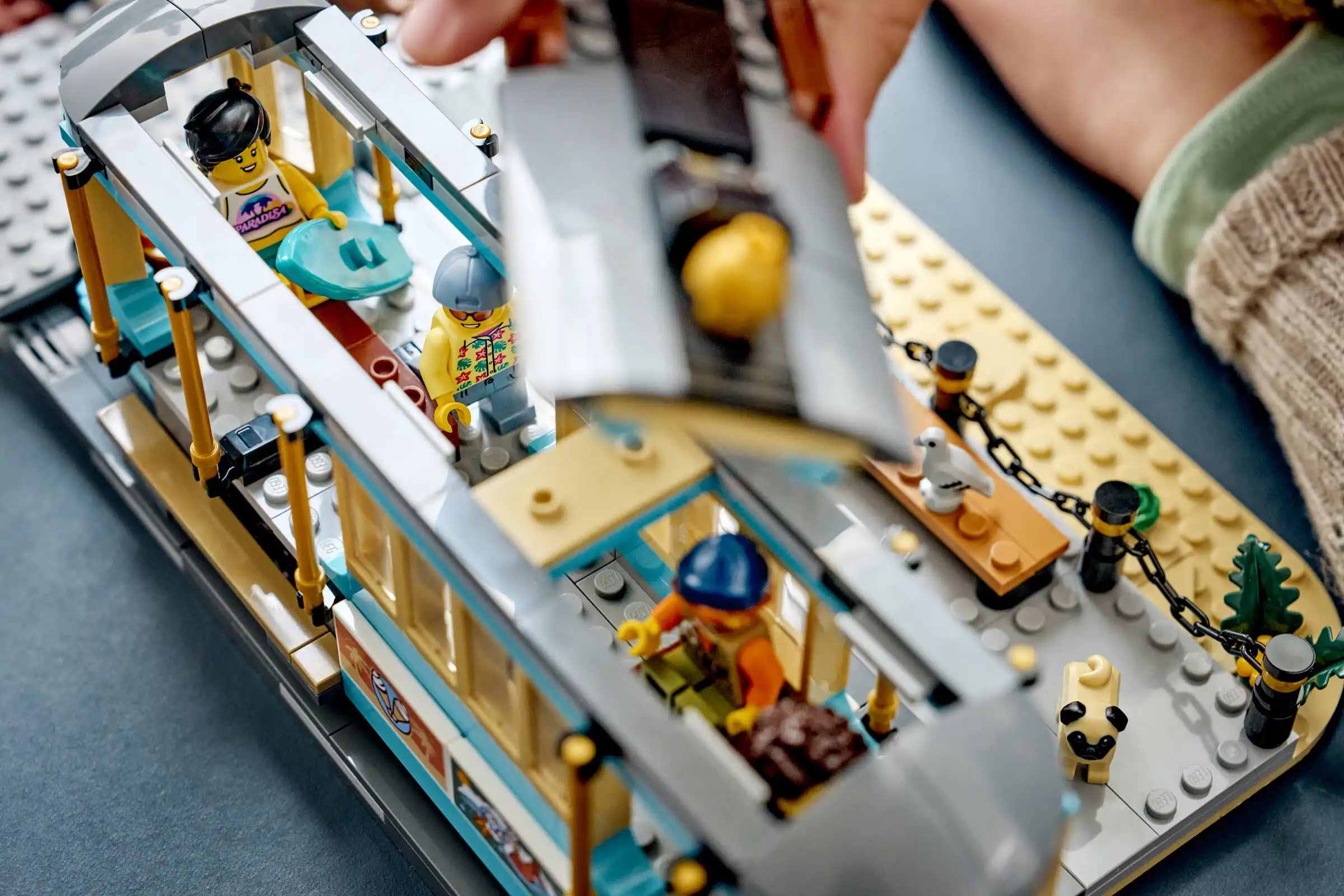 Zdjecie zestawu LEGO 60506 City Tramwaj przy plaży 1