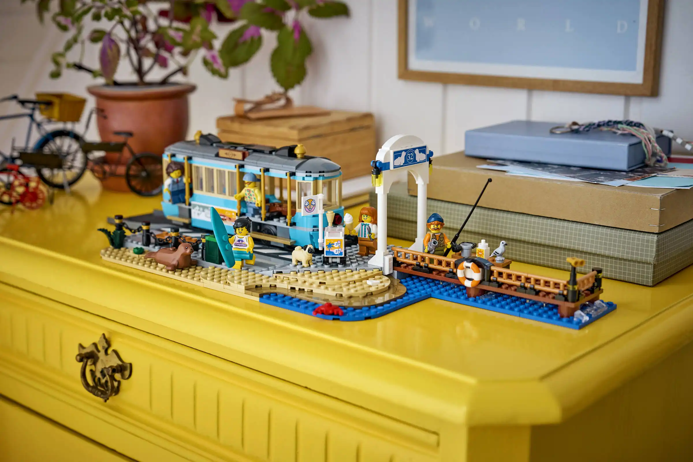 Zdjecie zestawu LEGO 60506 City Tramwaj przy plaży 2