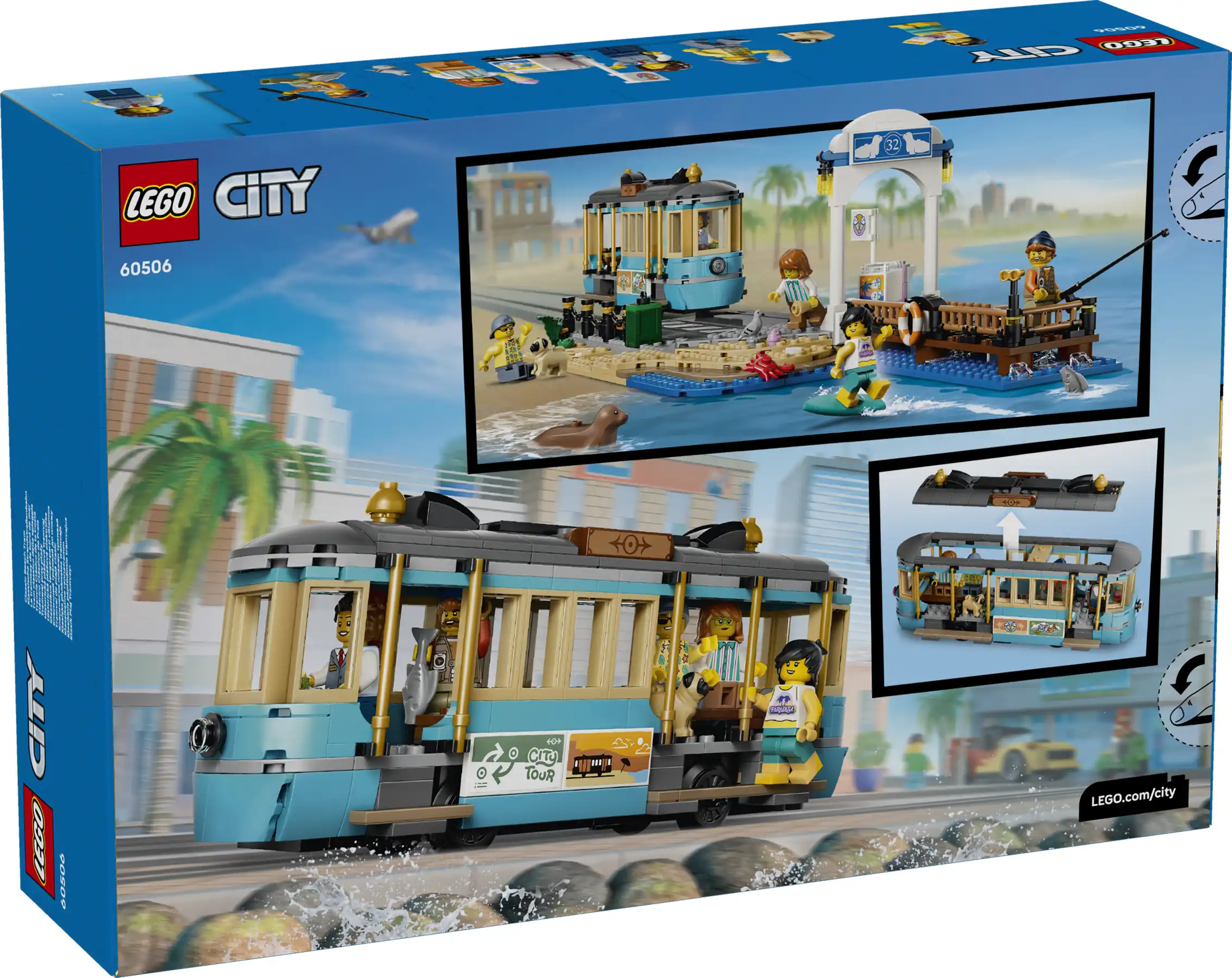 Zdjecie zestawu LEGO 60506 City Tramwaj przy plaży 3