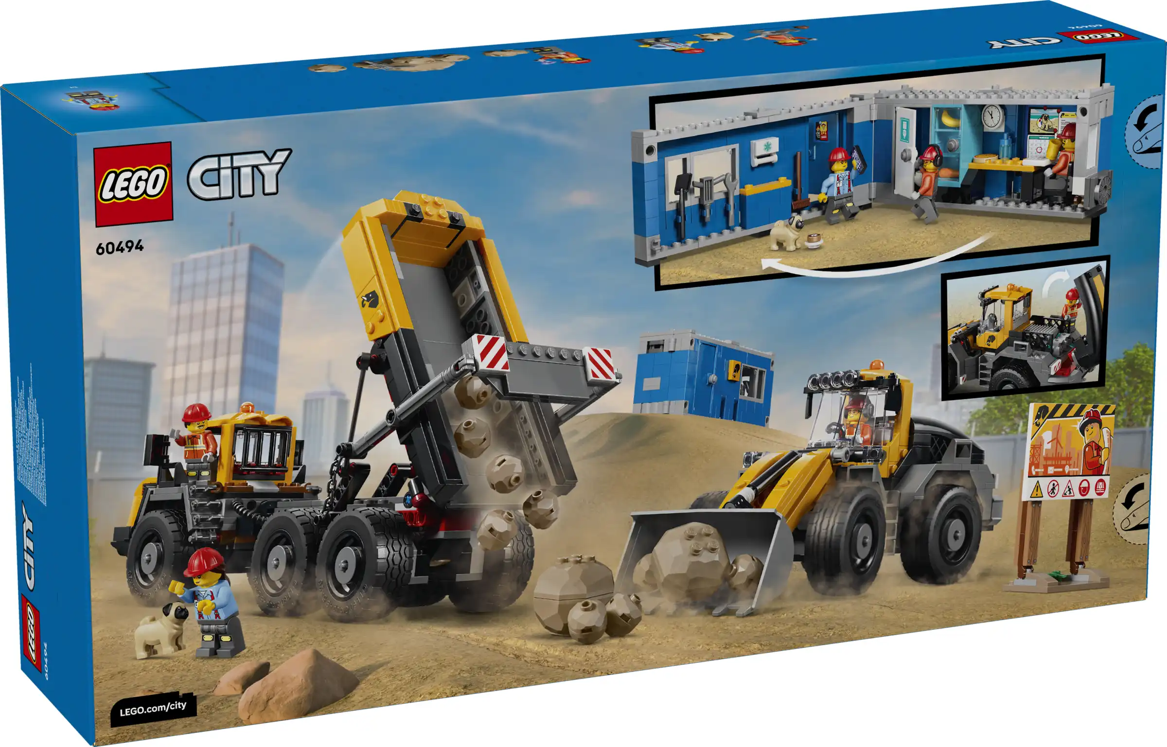 Zdjecie zestawu LEGO 60494 City Wywrotka i ładowarka czołowa 2