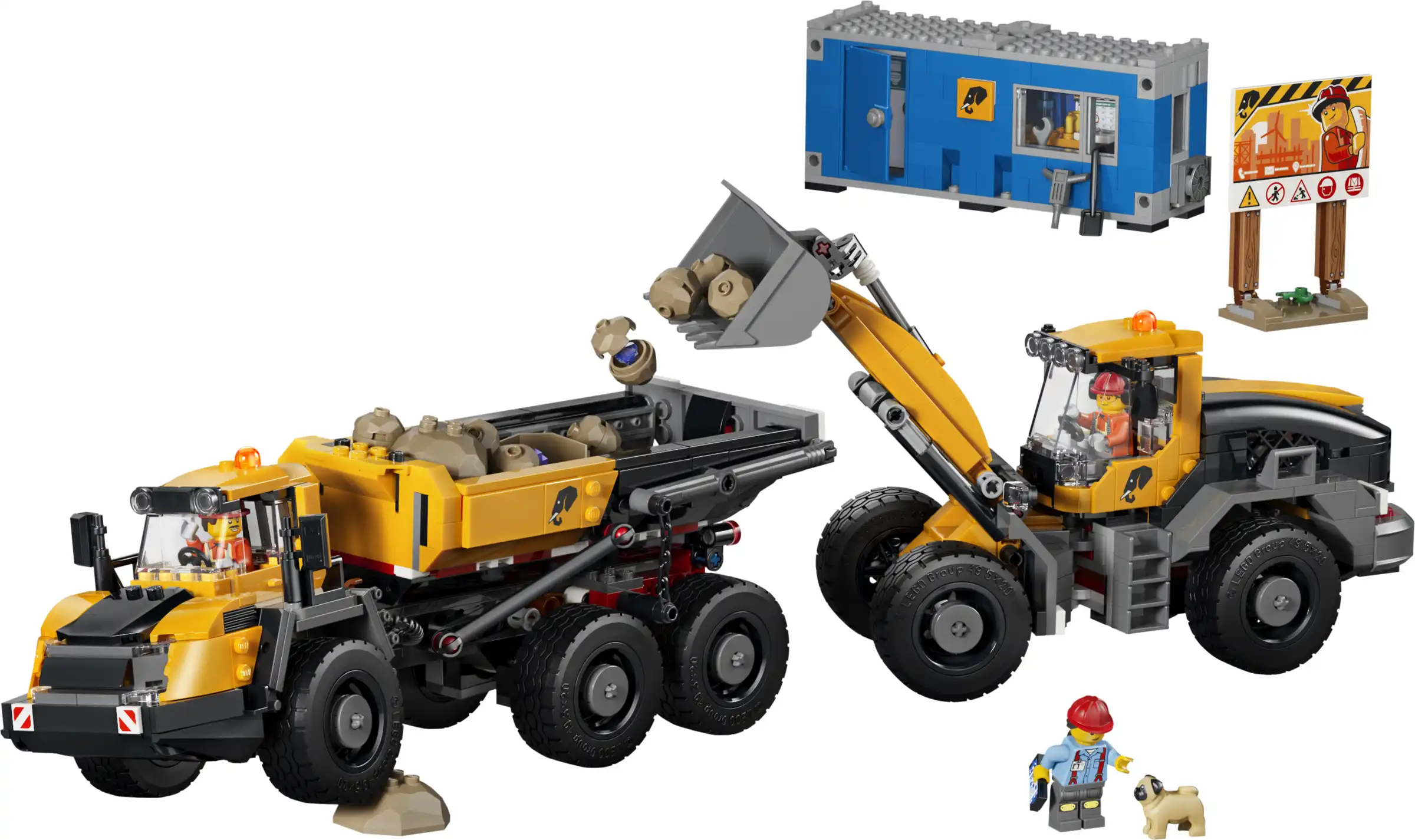 Zdjecie zestawu LEGO 60494 City Wywrotka i ładowarka czołowa 3