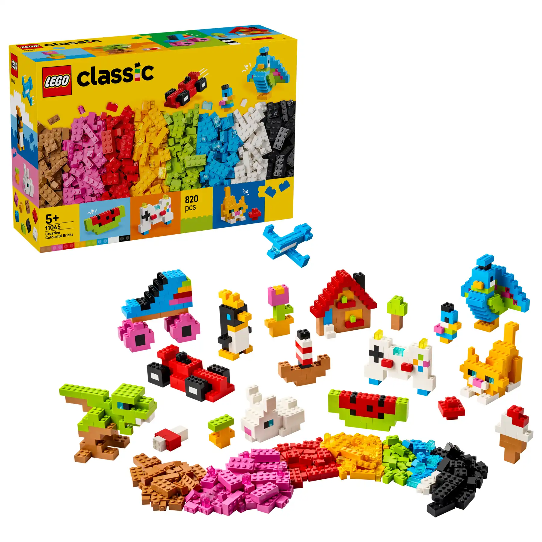 Zdjecie zestawu LEGO 11045 Classic Kreatywne kolorowe klocki 1