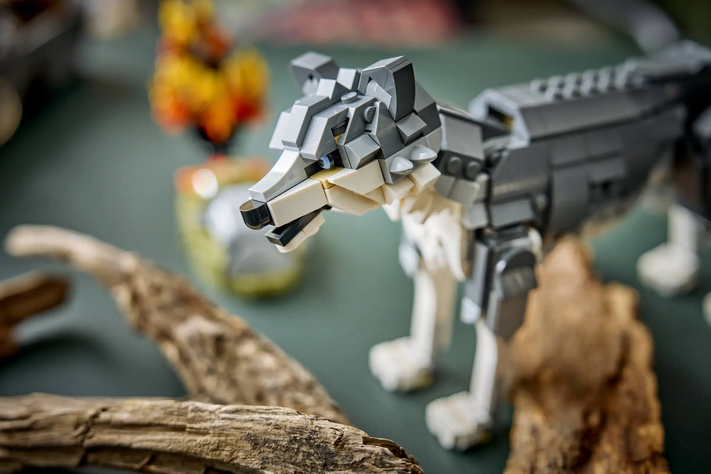 Zdjecie zestawu LEGO 31393 Creator 3 w 1 Leśne zwierzęta: Wilk szary 4