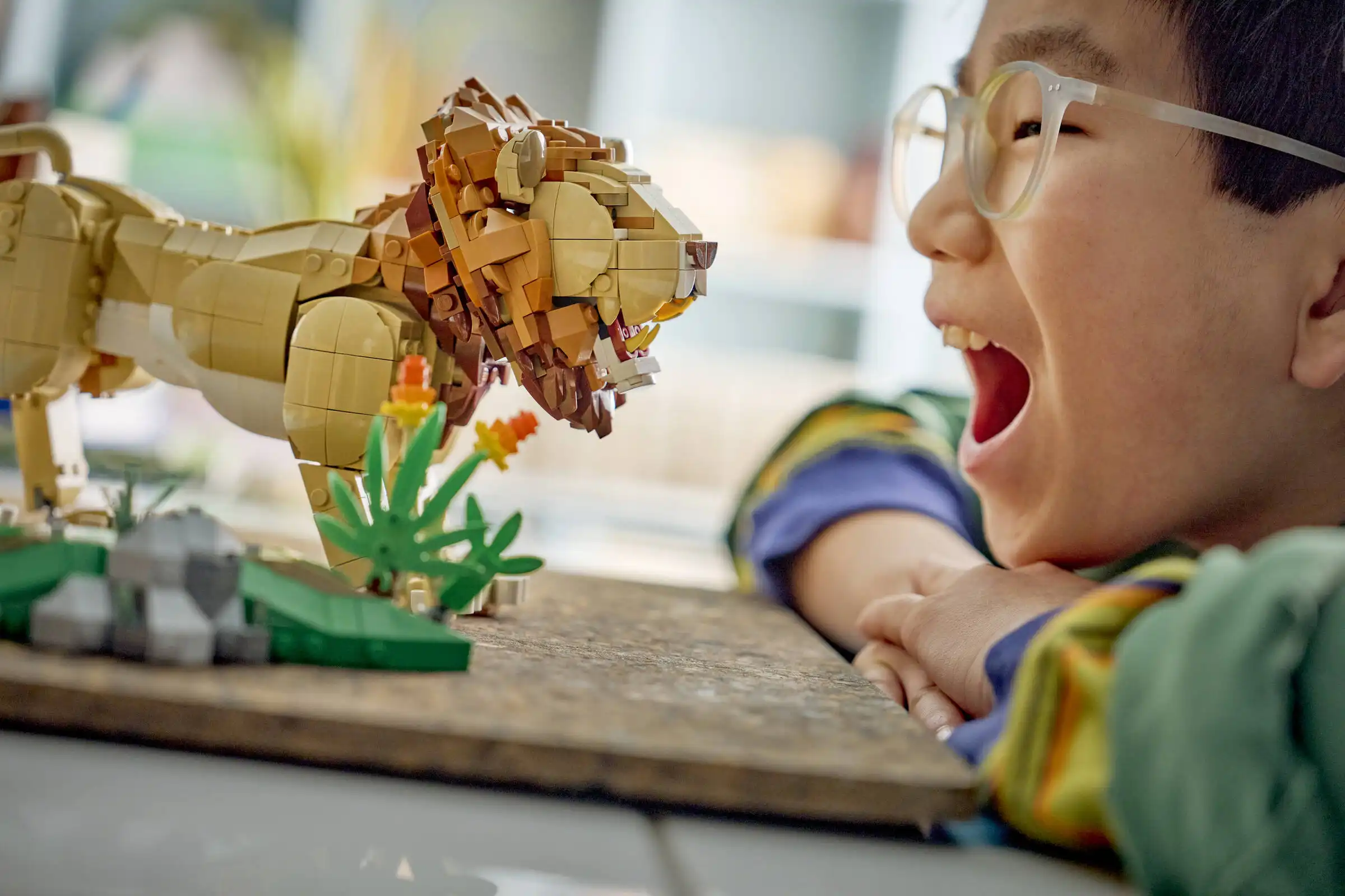 Zdjecie zestawu LEGO 31386 Creator 3 w 1 Dzikie zwierzęta: Dumny lew 4