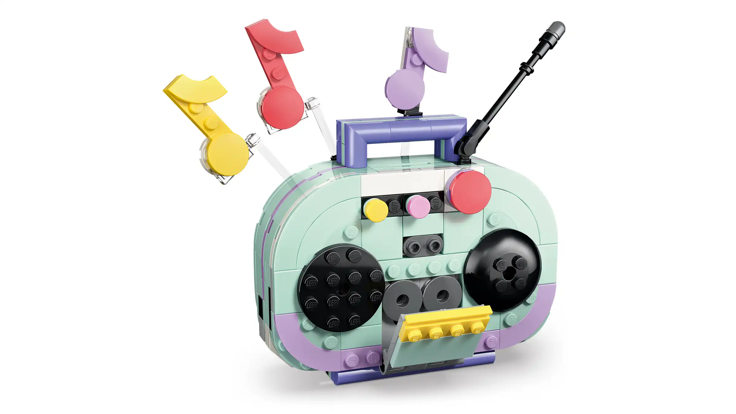 Zdjecie zestawu LEGO 31392 Creator 3 w 1 Dekoracyjny fortepian z kotem 1