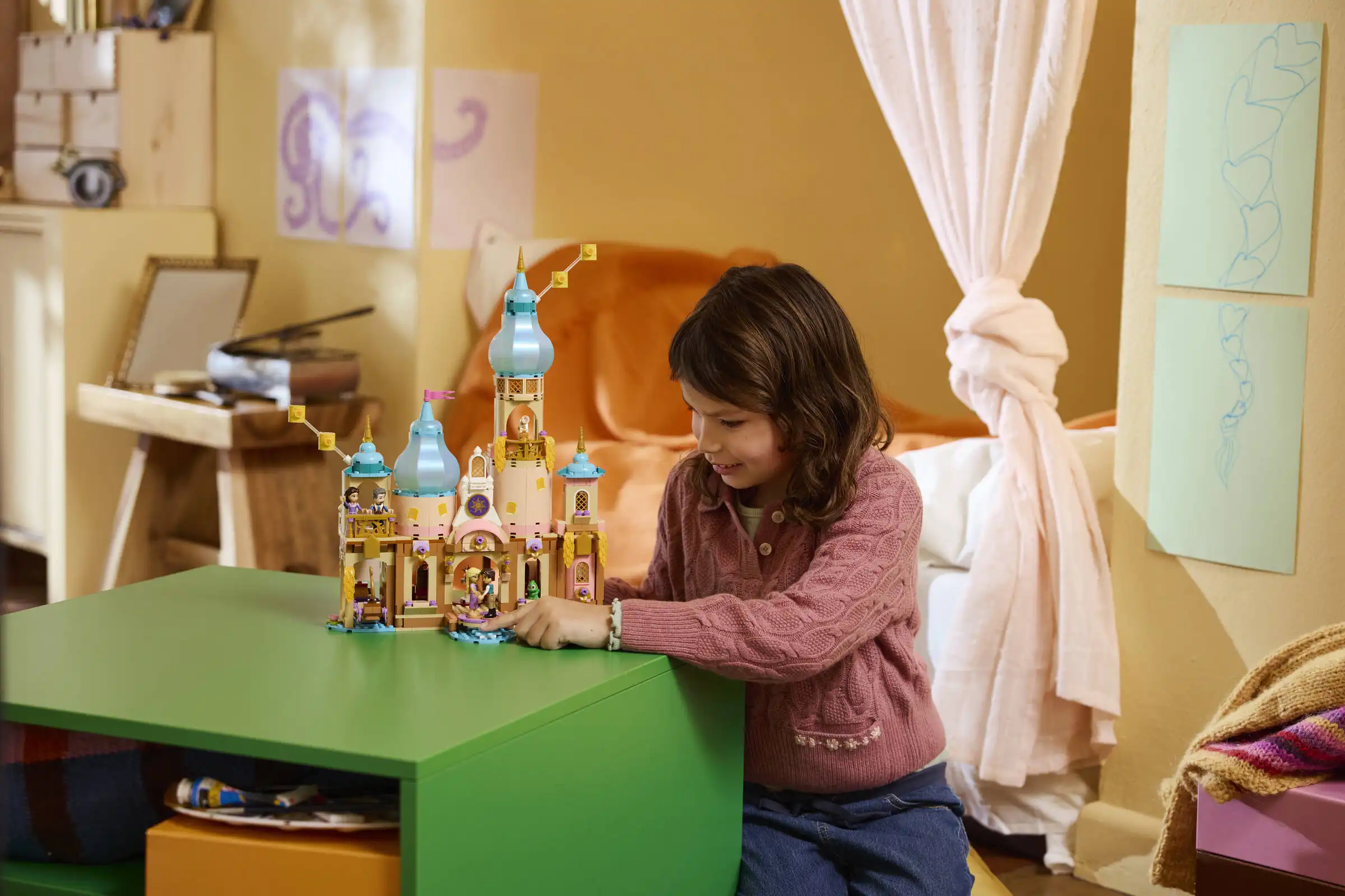 Zdjecie zestawu LEGO 43297 Disney Zamek Roszpunki 1