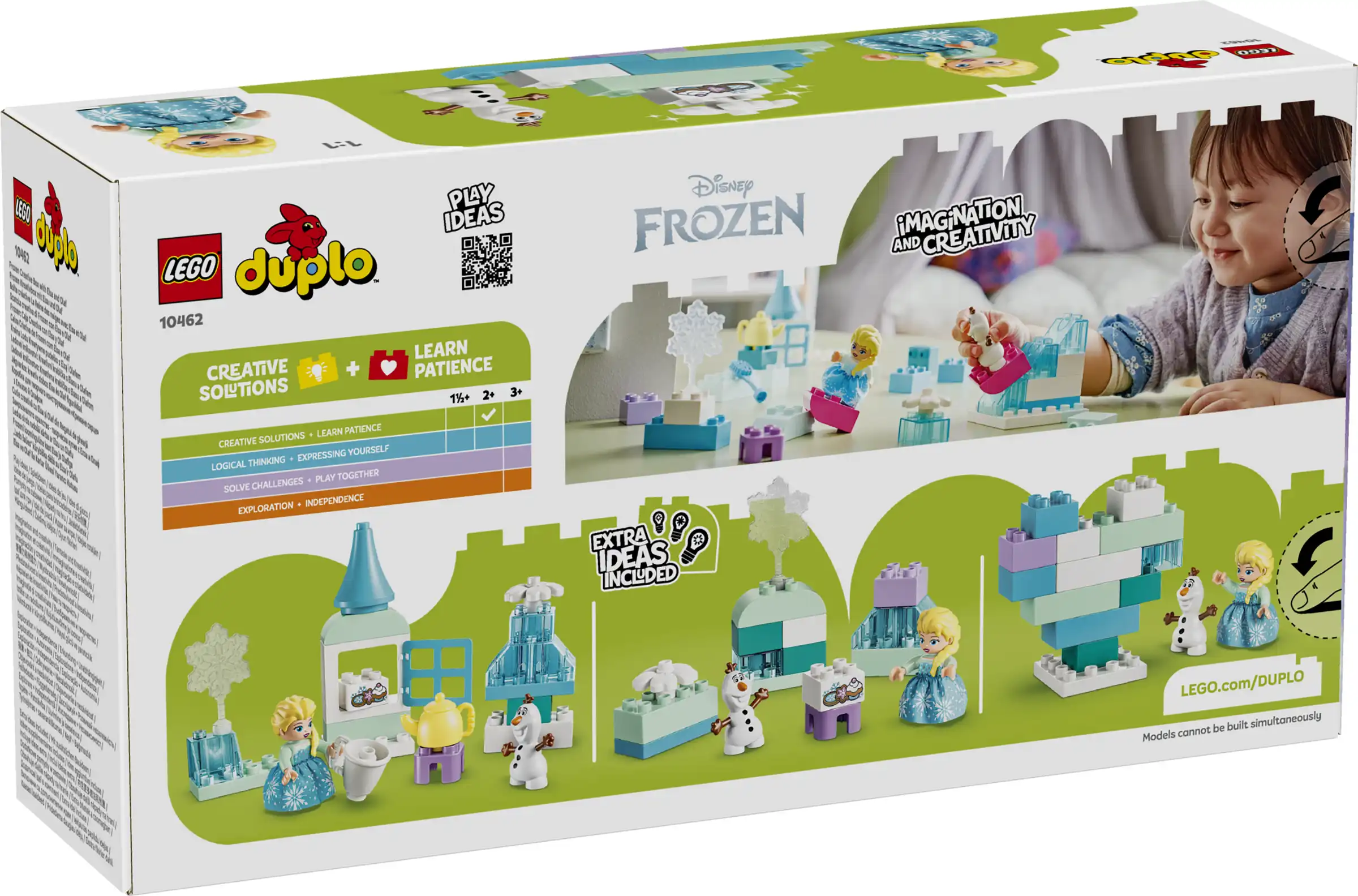 Zdjecie zestawu LEGO 10462 DUPLO Kraina Lodu Kreatywne pudełko z Elzą i Olafem 2