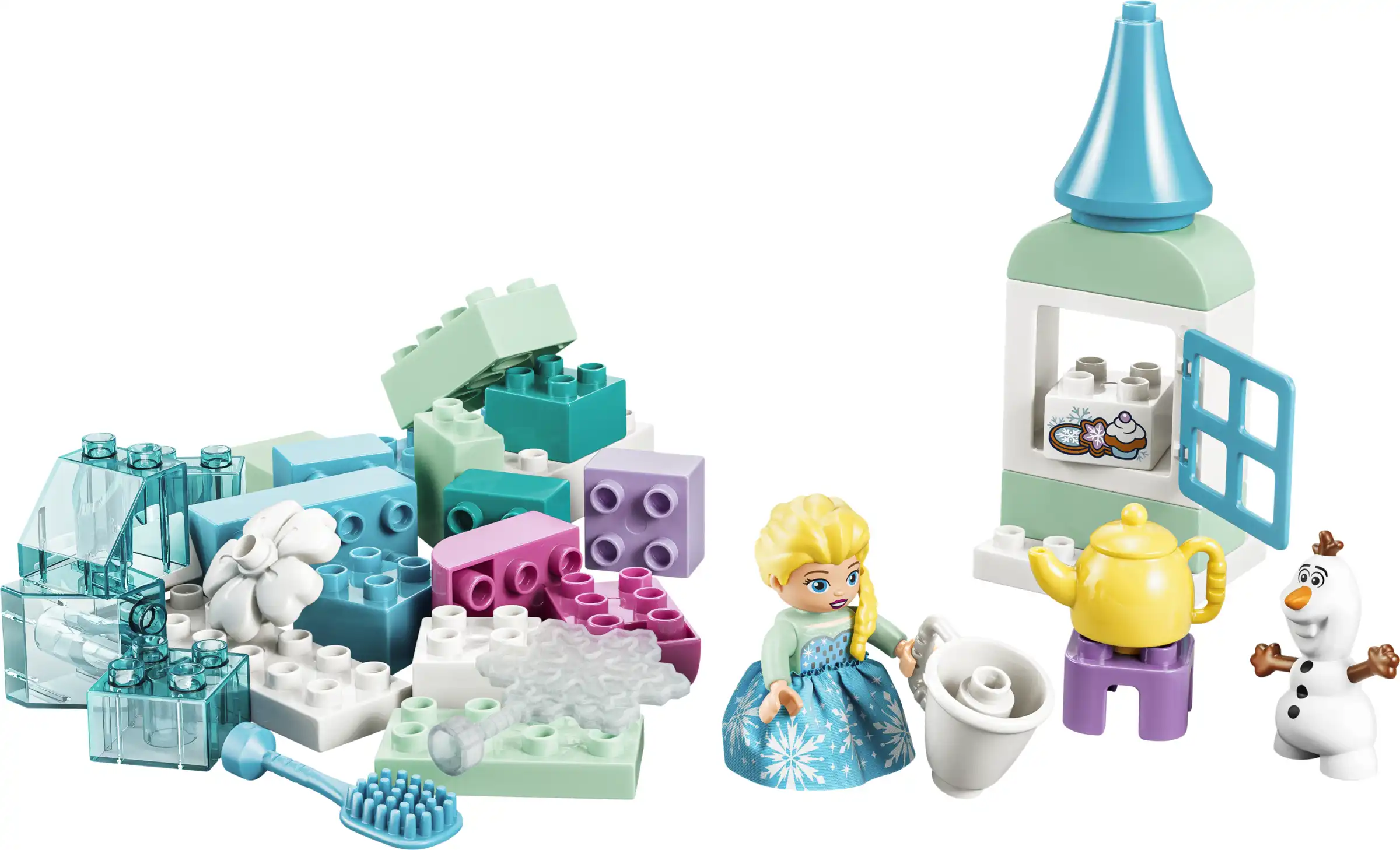 Zdjecie zestawu LEGO 10462 DUPLO Kraina Lodu Kreatywne pudełko z Elzą i Olafem 3