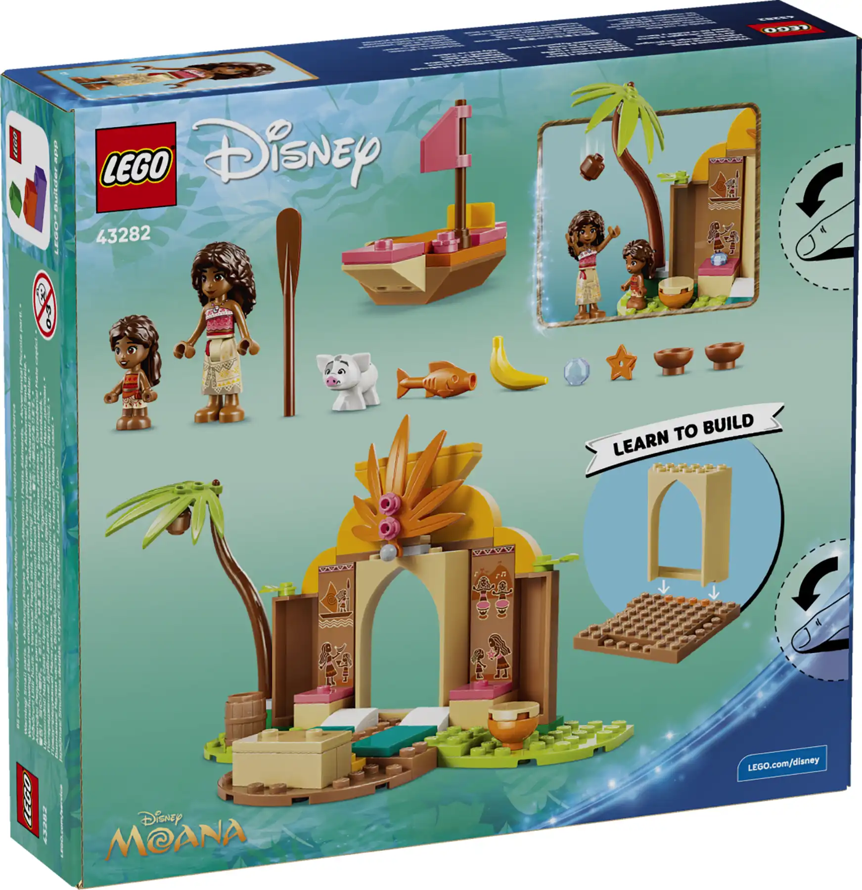 Zdjecie zestawu LEGO 43282 Disney Wiejska chatka i łódź 3