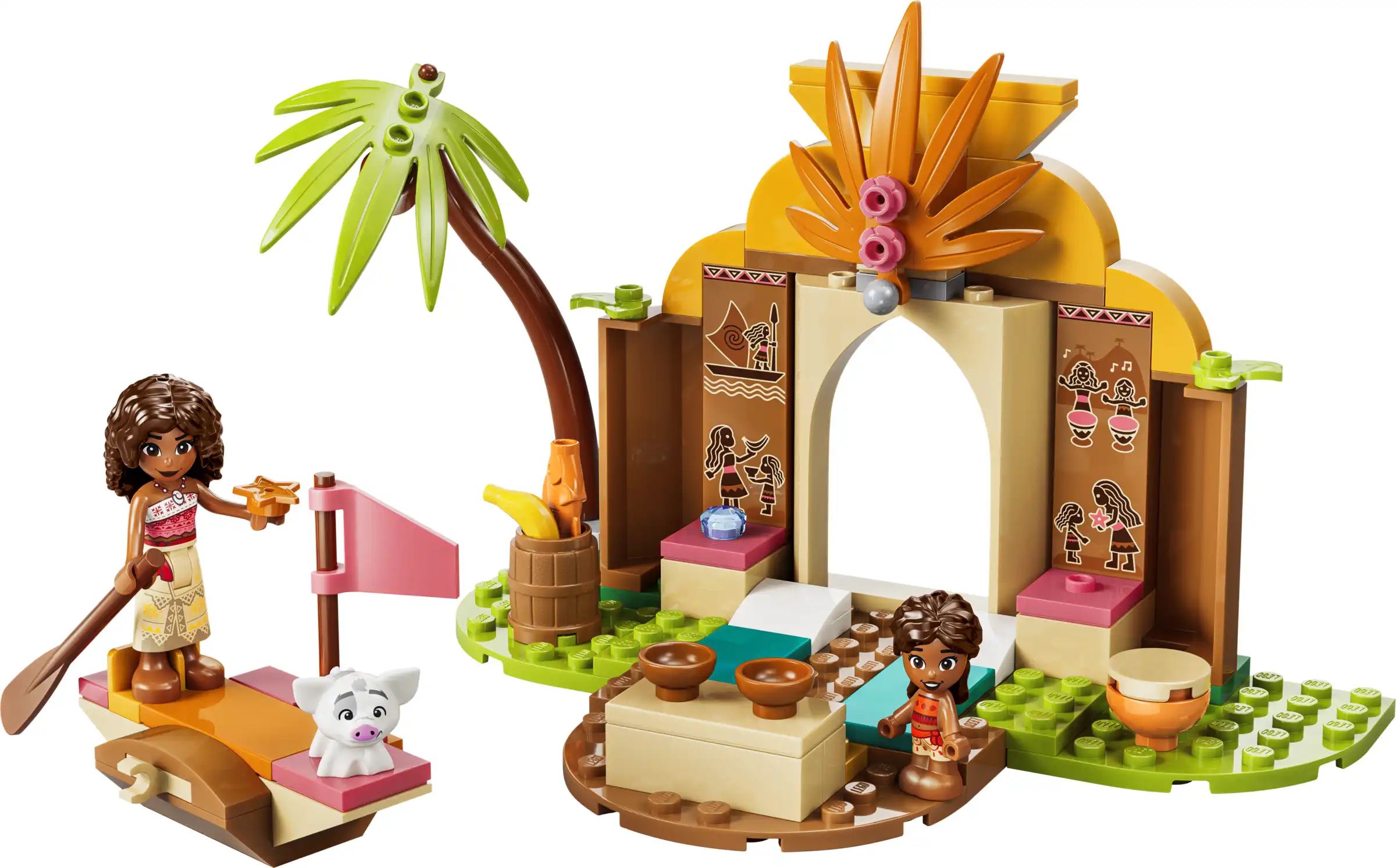 Zdjecie zestawu LEGO 43282 Disney Wiejska chatka i łódź 4