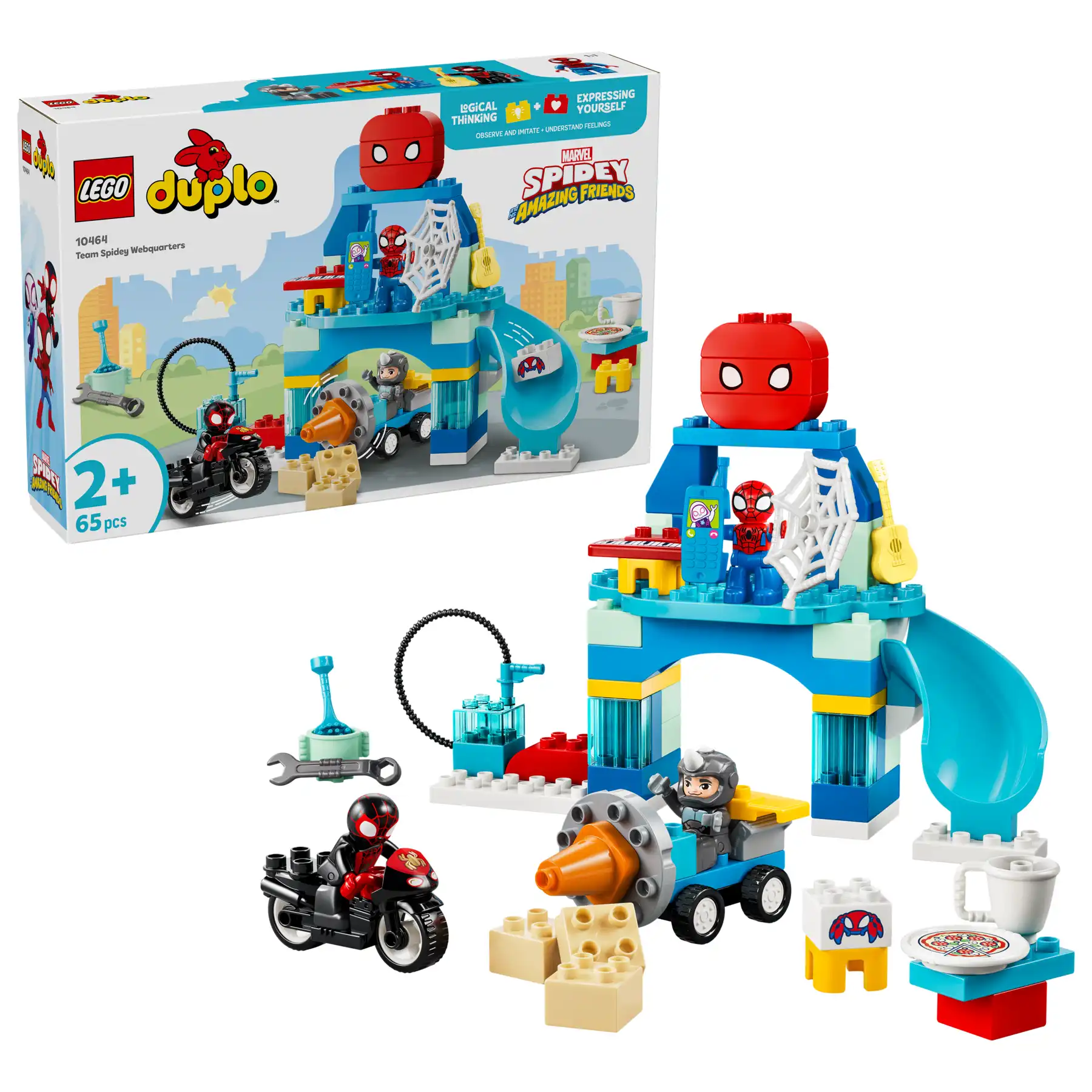 Zdjecie zestawu LEGO 10464 Marvel Kryjówka Pajęczej Drużyny 1