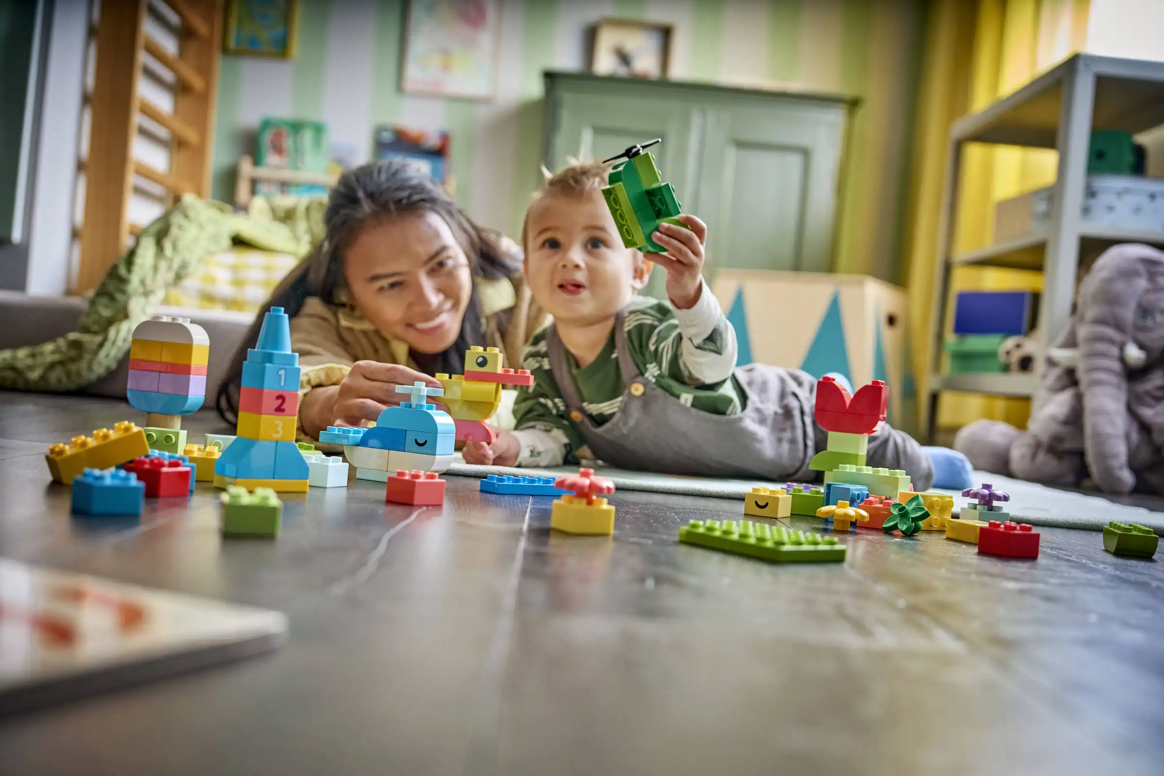 Zdjecie zestawu LEGO 10479 DUPLO Kreatywne pudełko pełne kolorów 1