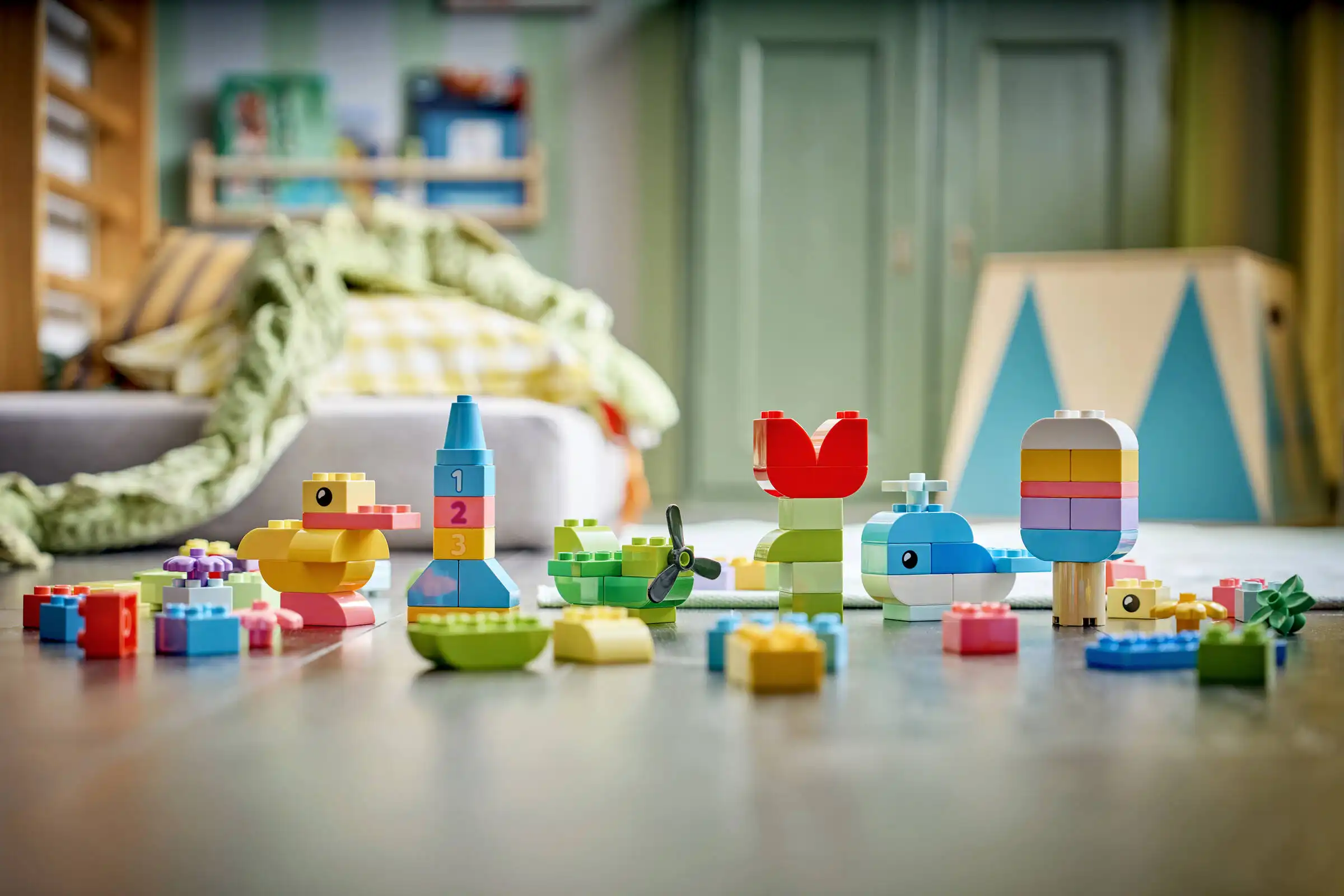 Zdjecie zestawu LEGO 10479 DUPLO Kreatywne pudełko pełne kolorów 2