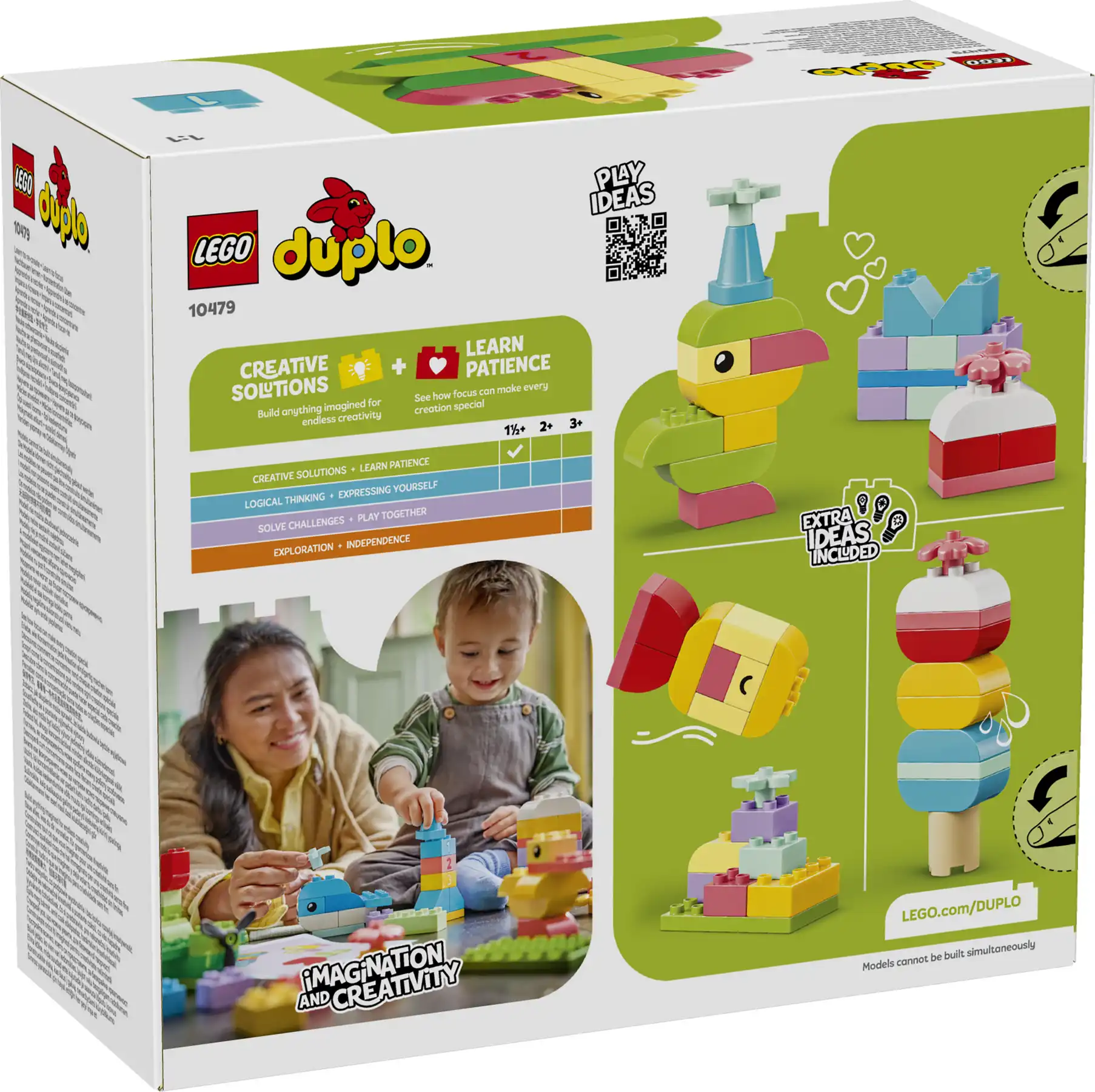 Zdjecie zestawu LEGO 10479 DUPLO Kreatywne pudełko pełne kolorów 3